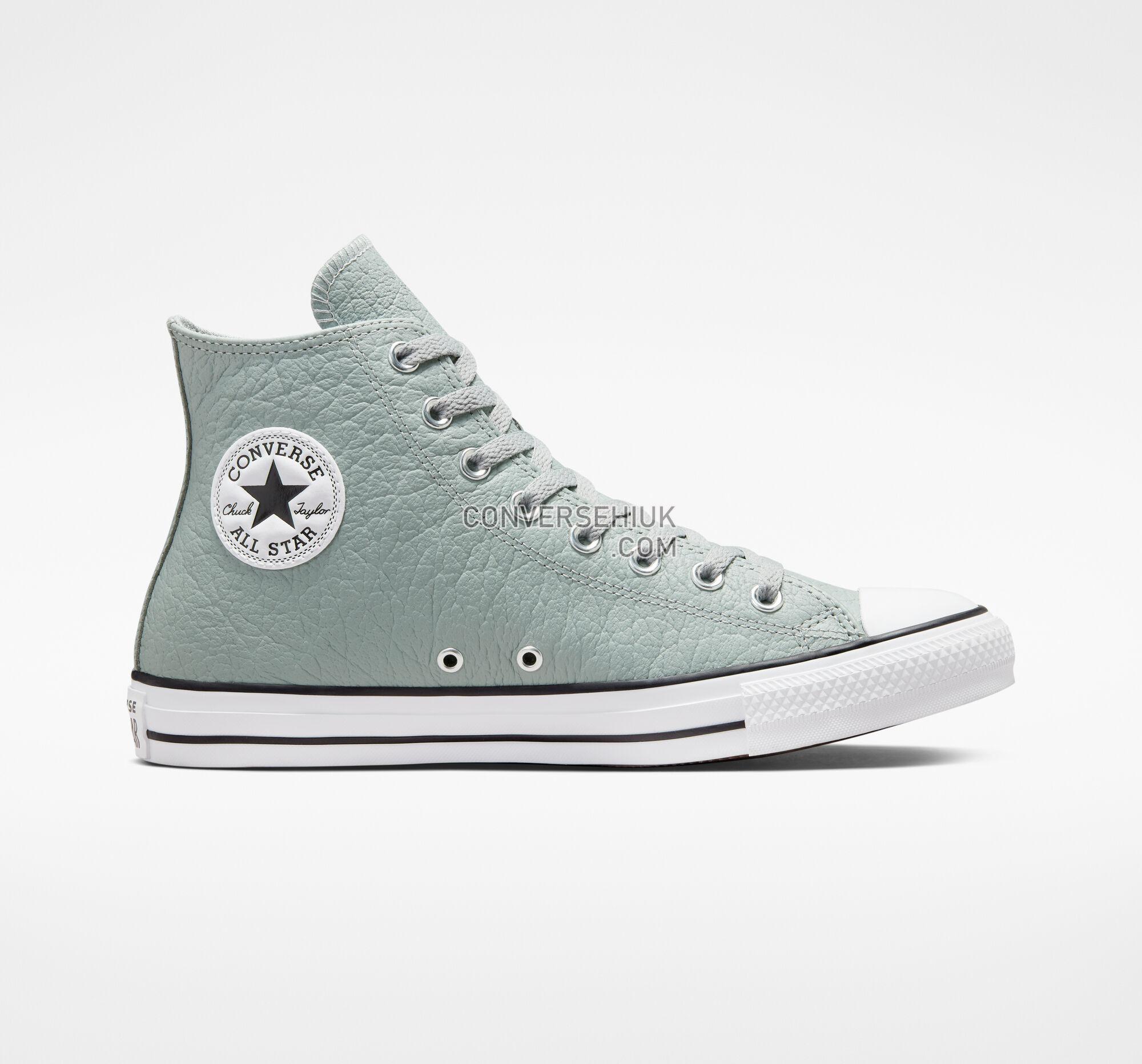 Converse Chuck Taylor All Star Tumbled Leather Ash Stone/White/Black A03286C Shoes