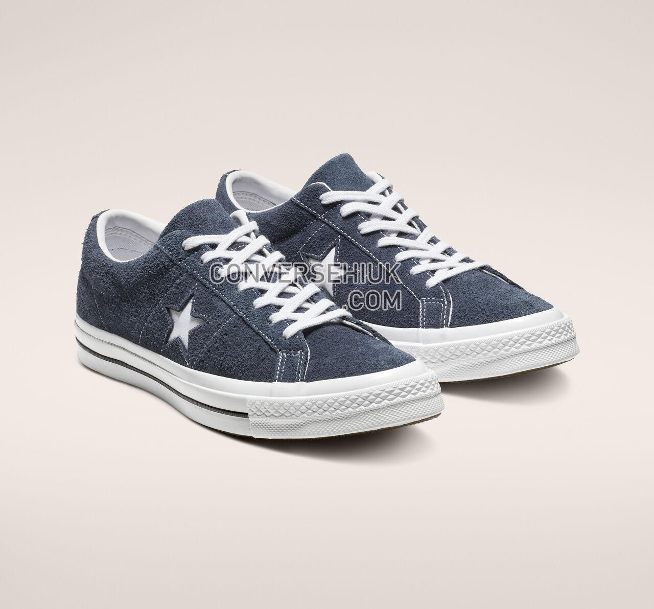 Converse One Star Vintage Suede Low Top Navy/White/White 158371C Shoes