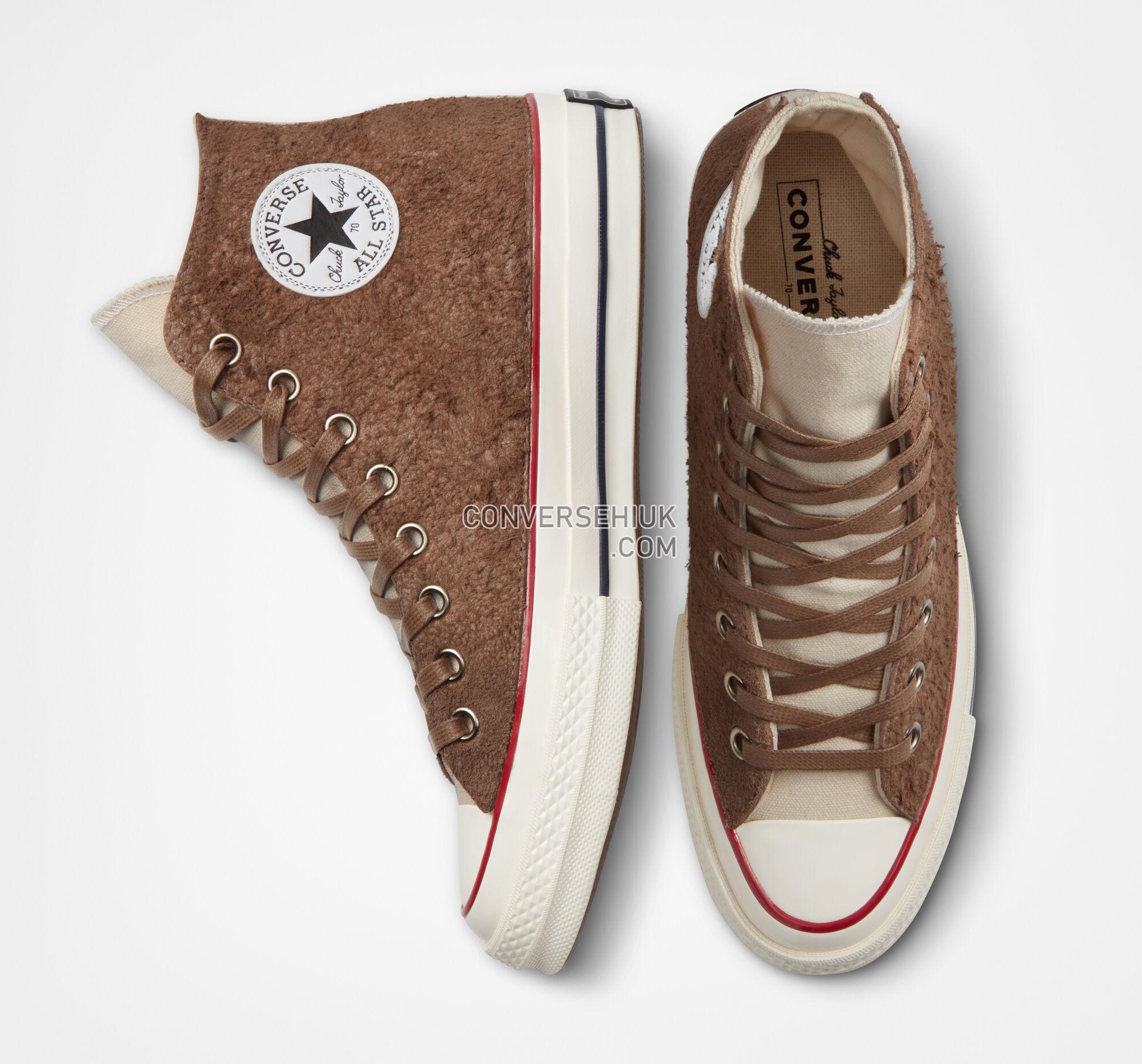 Converse Chuck 70 Scratched Suede Brown Scratched Suede A04313C Shoes