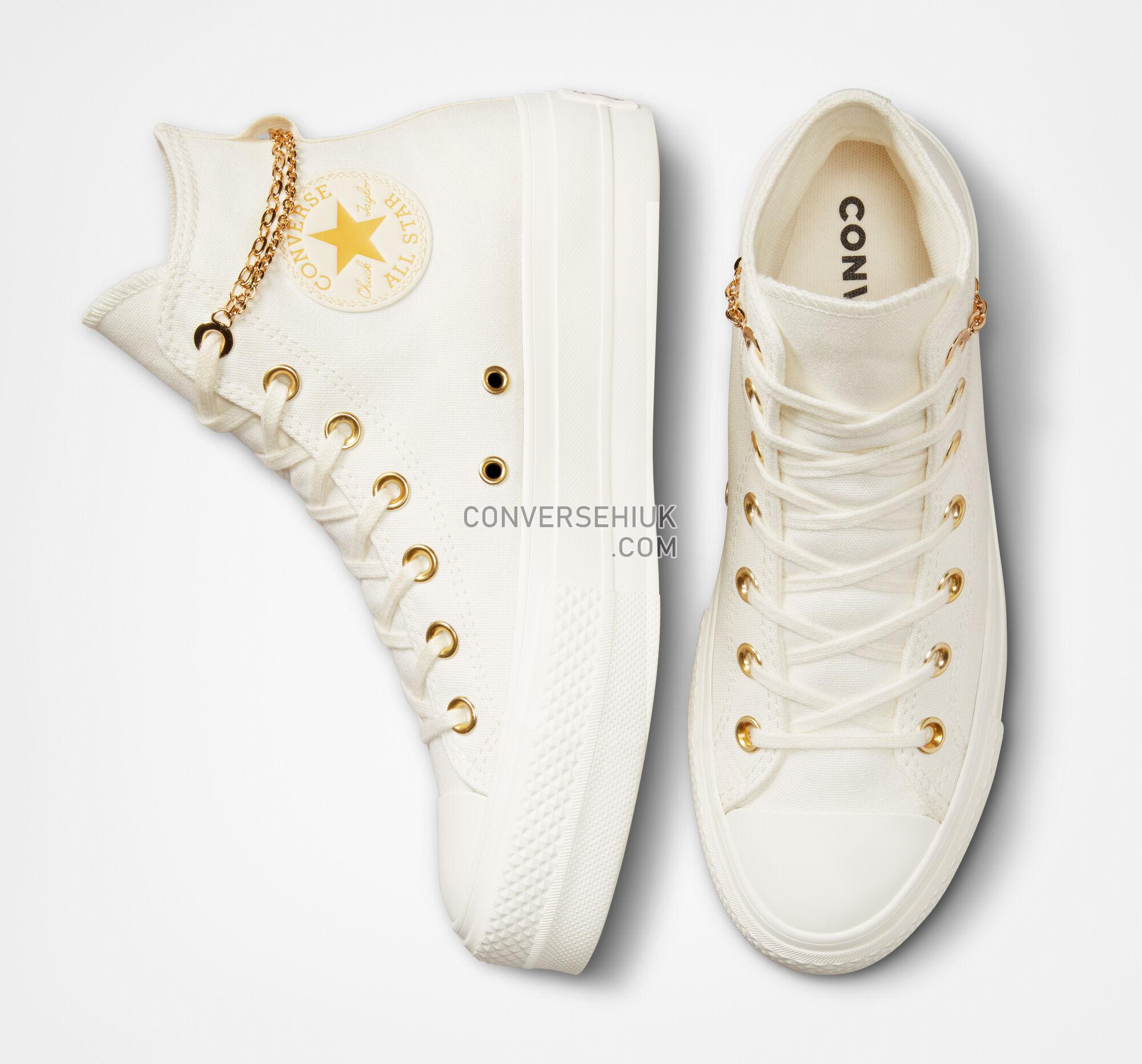 Converse Chuck Taylor All Star Gold Chain Egret/Thriftshop Yellow A04453C Shoes