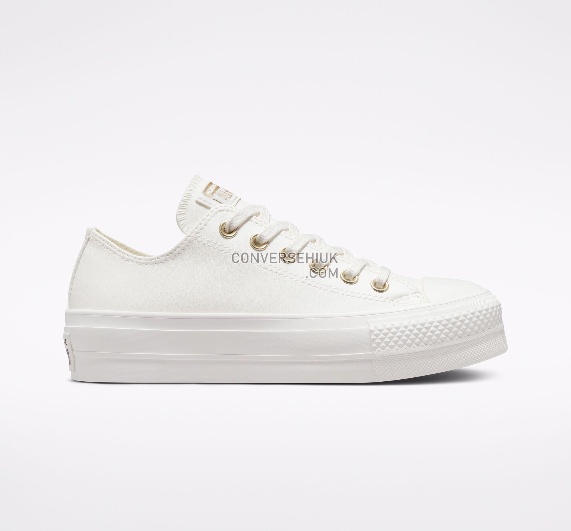 Converse Chuck Taylor All Star Lift Platform Mono White Vintage White/Vintage White A02610C Shoes