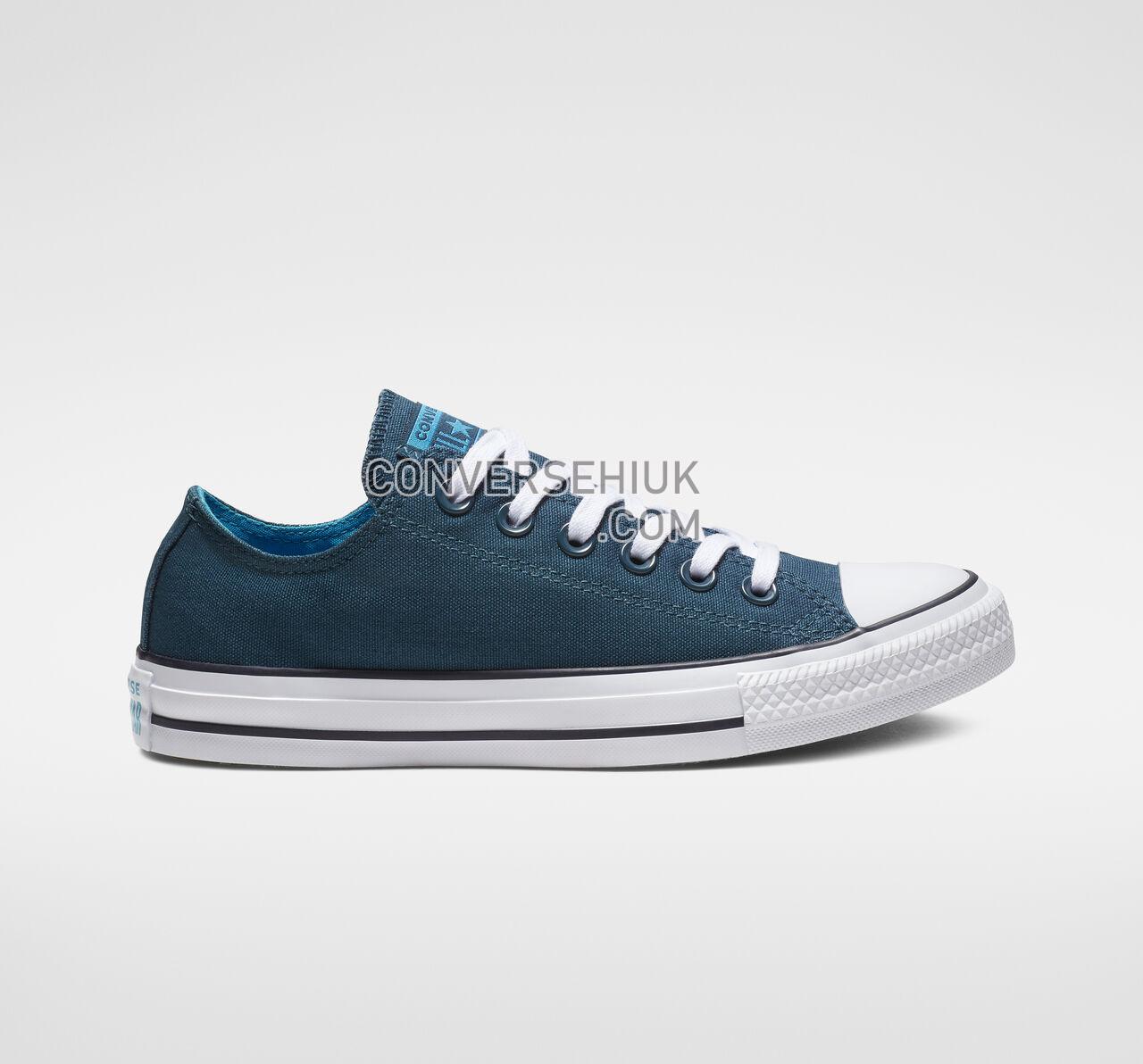 Converse Chuck Taylor All Star Seasonal Color Low Top Blue Fir/Blue Hero/Inked 162452F Shoes