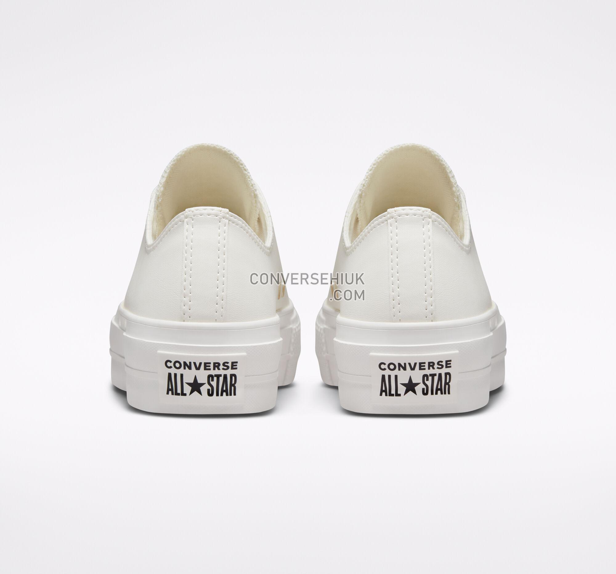 Converse Chuck Taylor All Star Lift Platform Mono White Vintage White/Vintage White A02610C Shoes