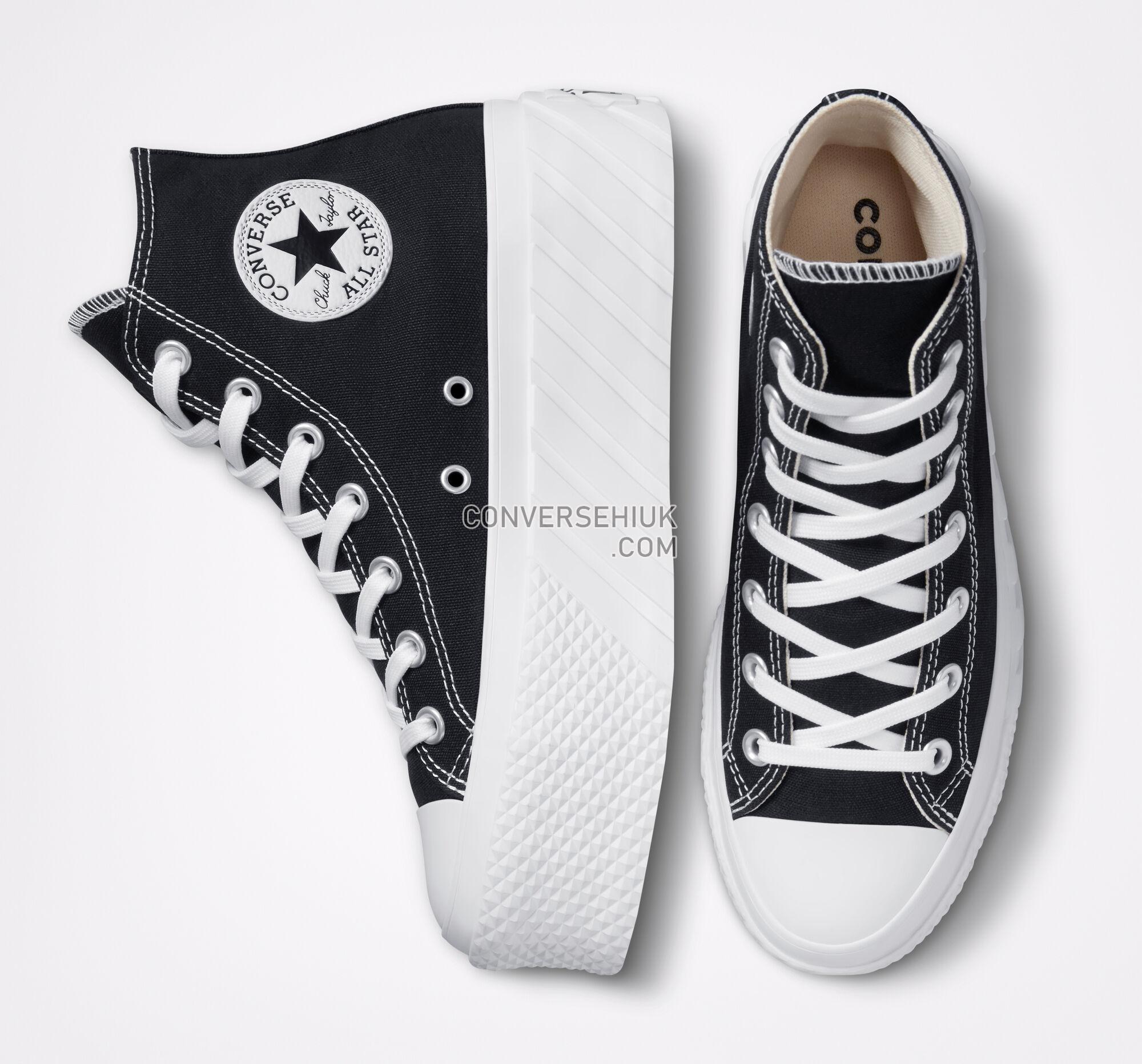 Converse Chuck Taylor All Star Lift 2X Platform Black/White/White A03394C Shoes