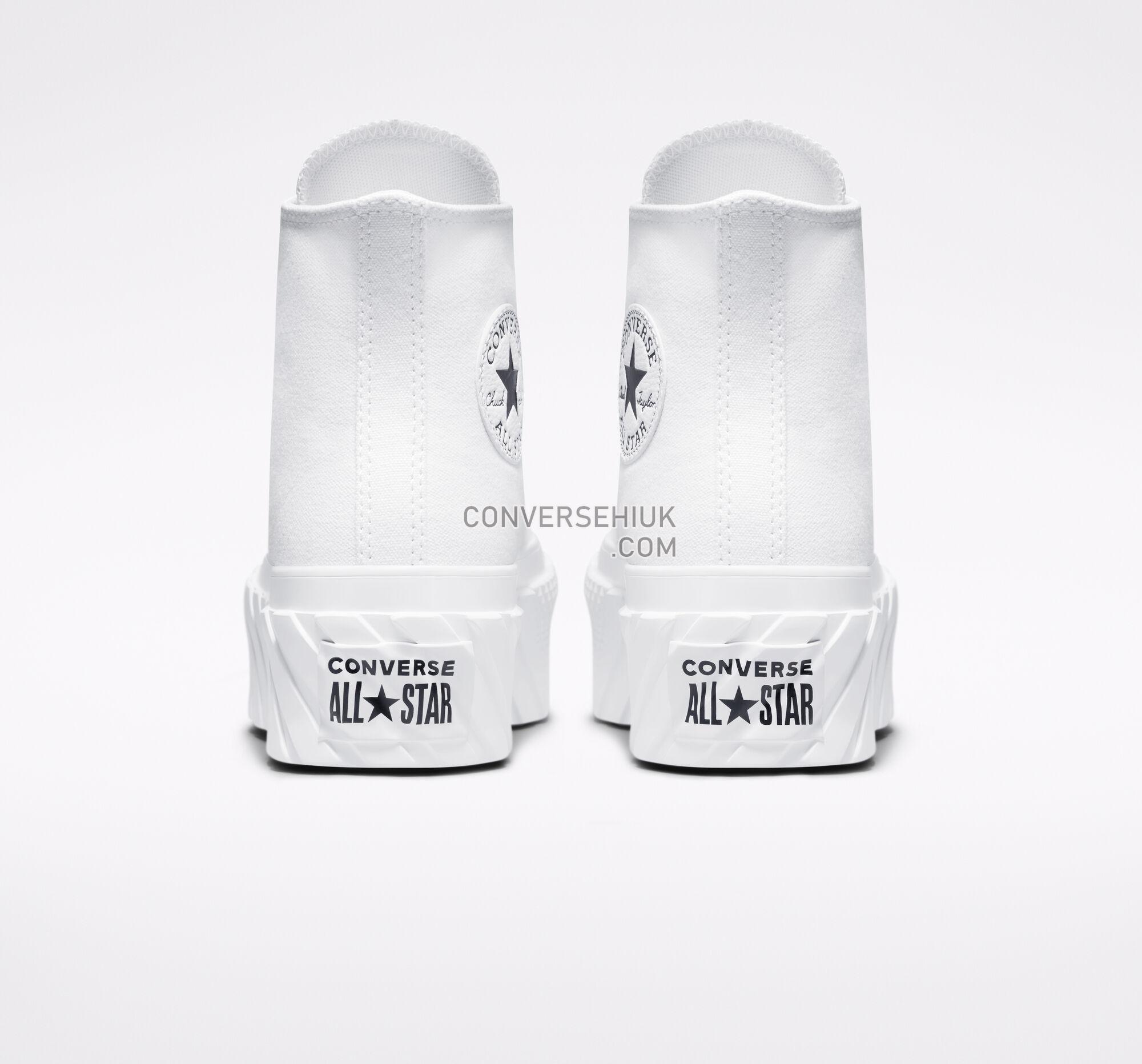 Converse Chuck Taylor All Star Lift 2X Platform White/White/Black A03395C Shoes