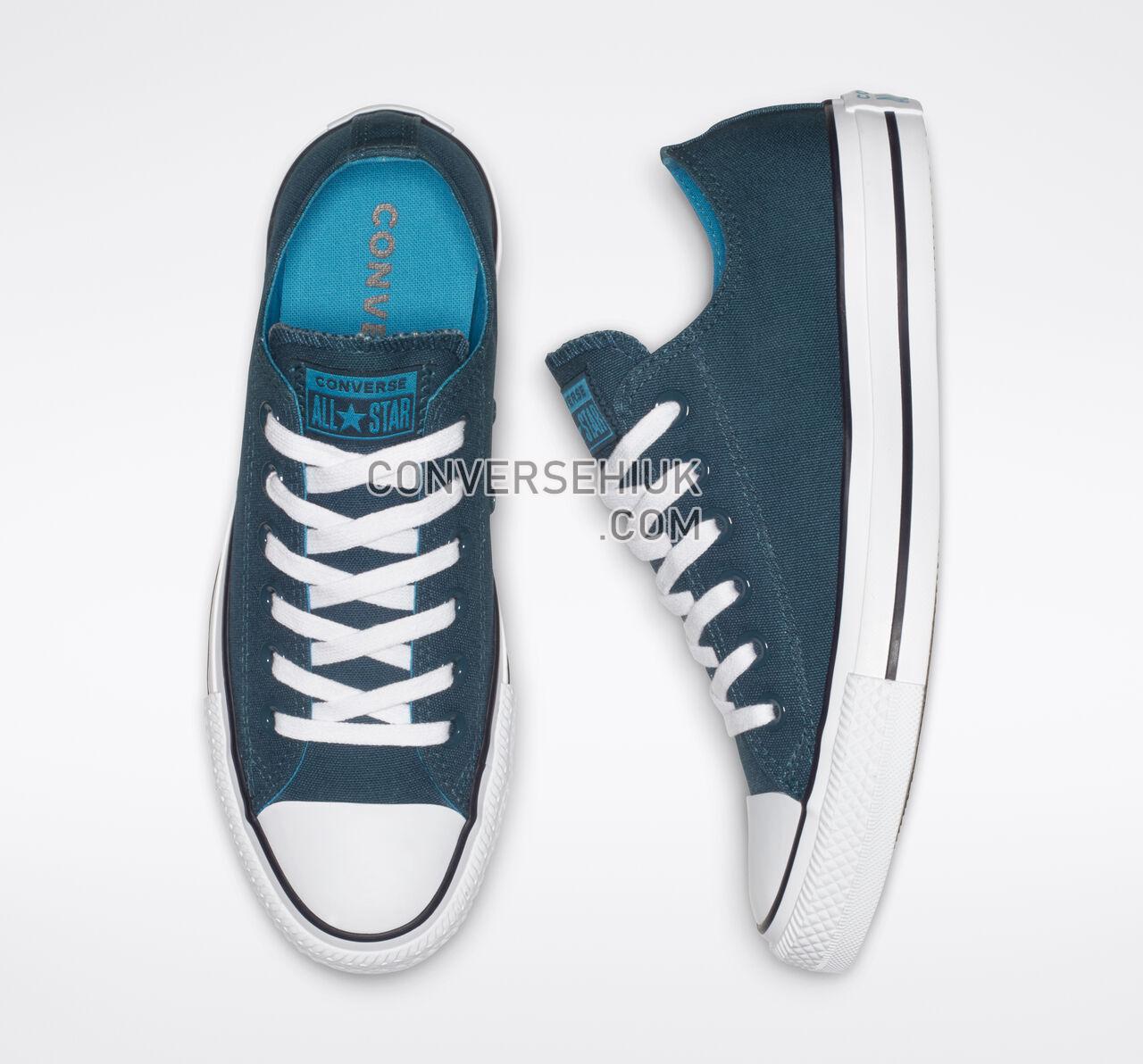 Converse Chuck Taylor All Star Seasonal Color Low Top Blue Fir/Blue Hero/Inked 162452F Shoes