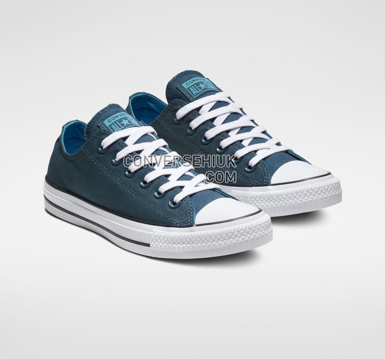 Converse Chuck Taylor All Star Seasonal Color Low Top Blue Fir/Blue Hero/Inked 162452F Shoes