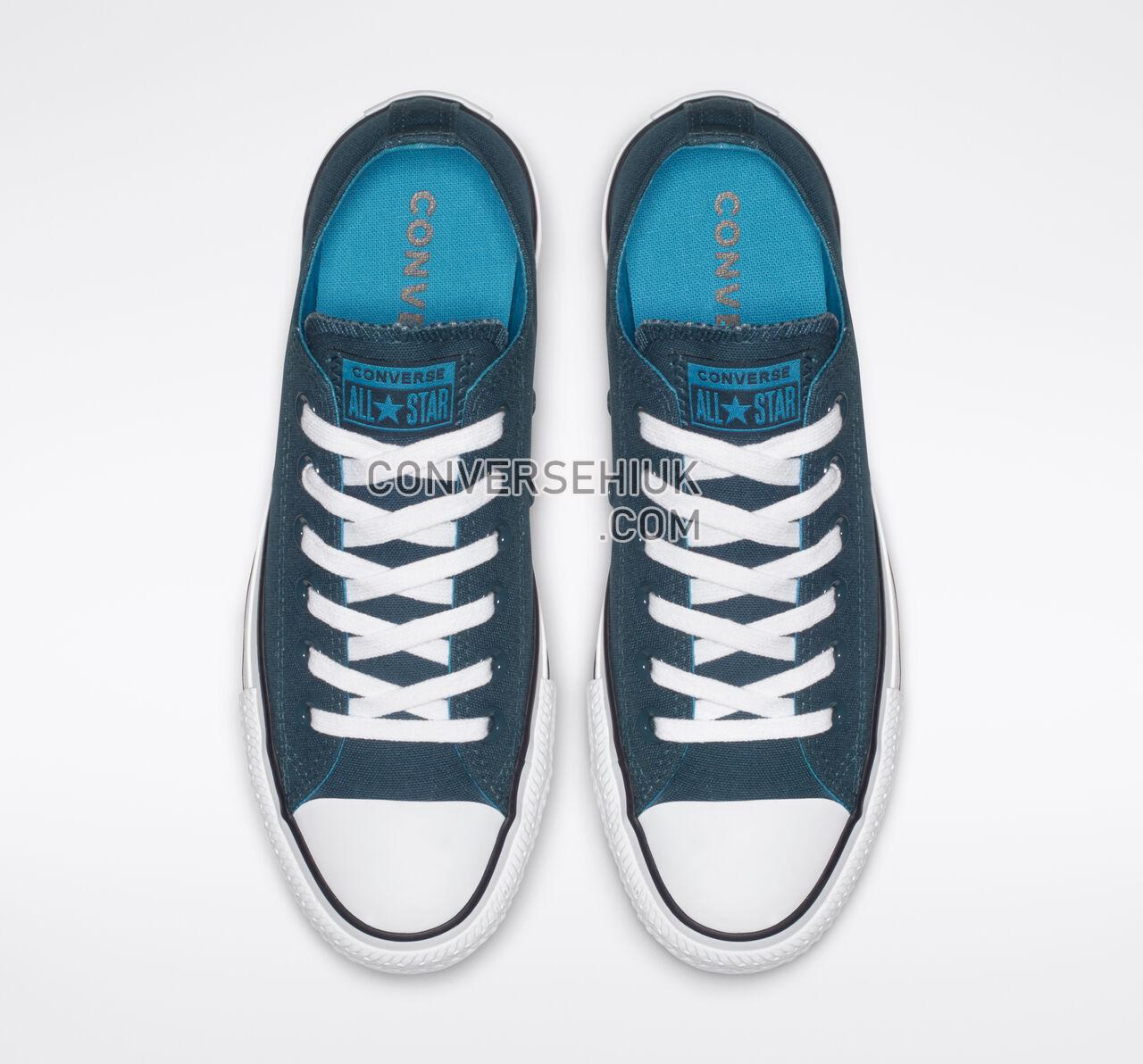 Converse Chuck Taylor All Star Seasonal Color Low Top Blue Fir/Blue Hero/Inked 162452F Shoes