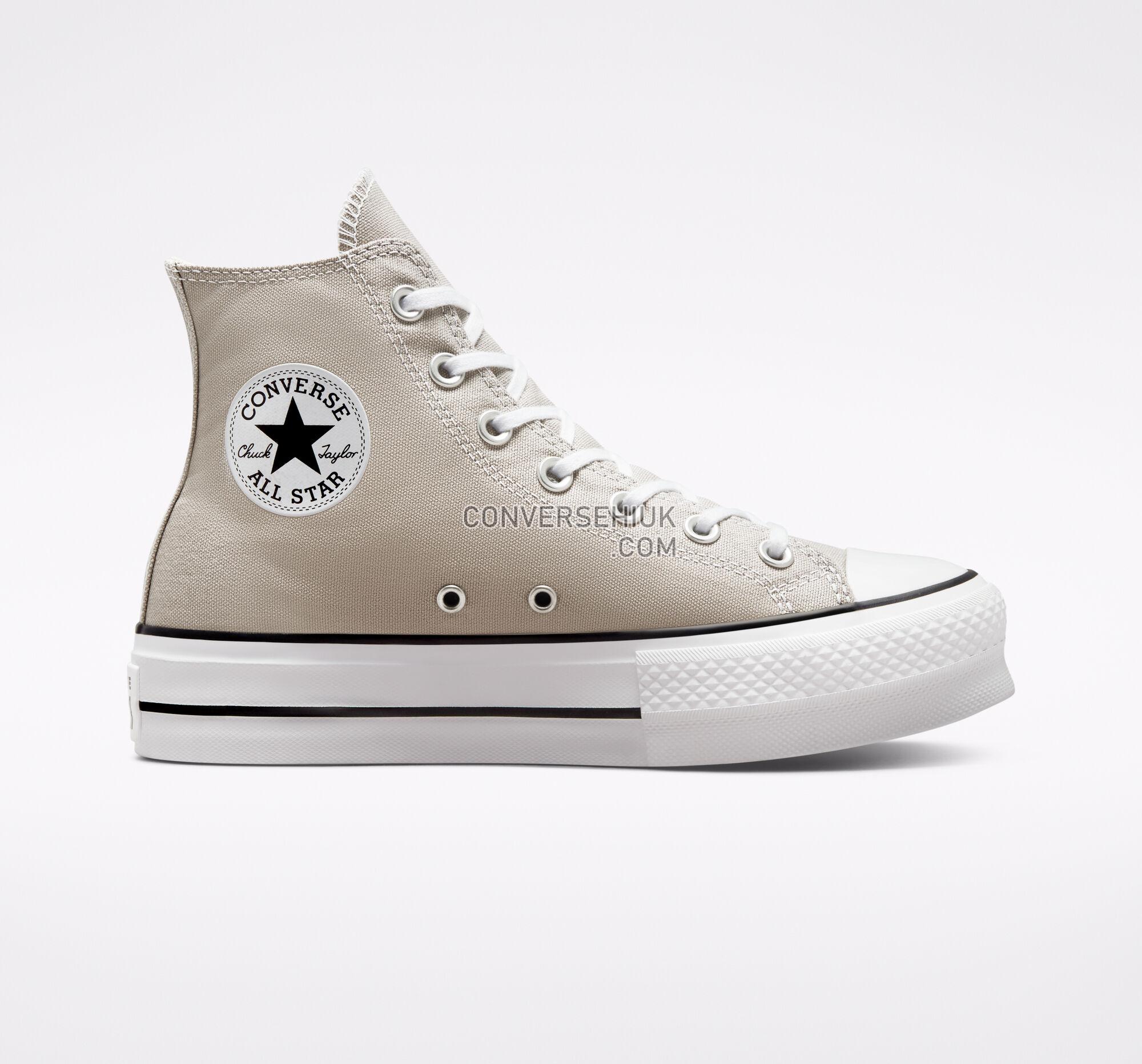 Converse Chuck Taylor All Star Lift Platform Seasonal Color Papyrus/Black/White A02432C Shoes