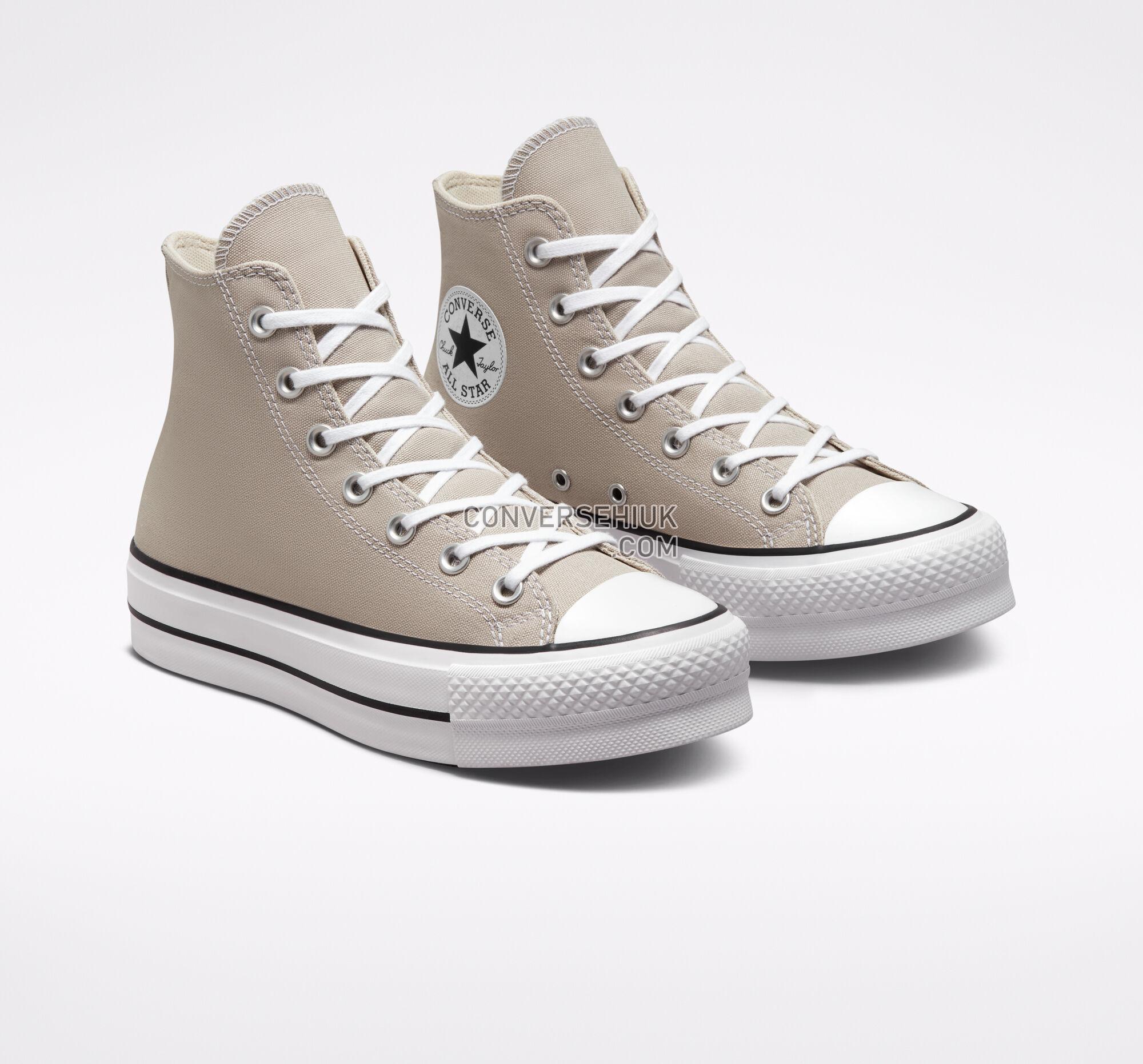 Converse Chuck Taylor All Star Lift Platform Seasonal Color Papyrus/Black/White A02432C Shoes