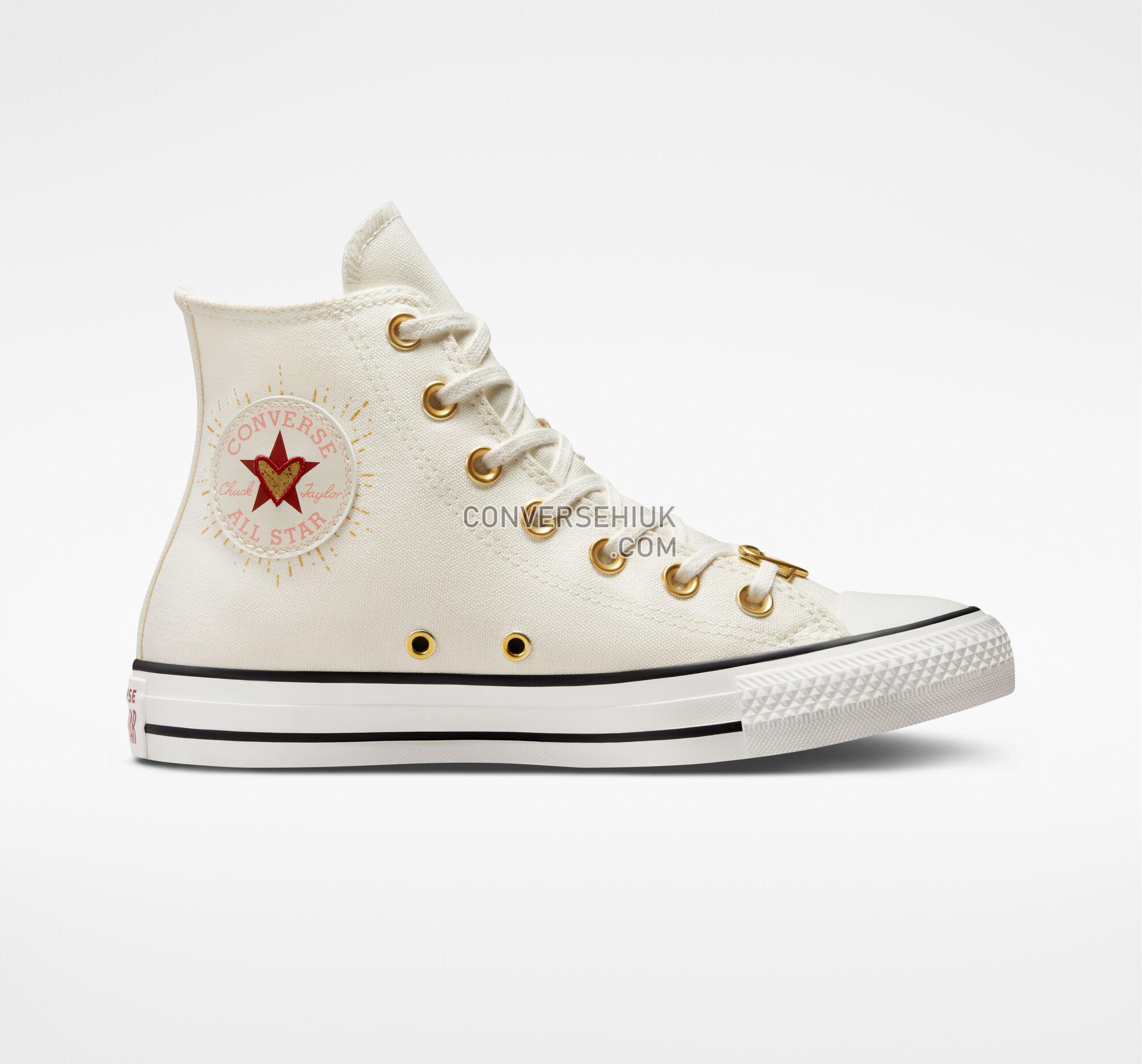 Converse Chuck Taylor All Star Hearts Vintage White/White A05139C Shoes