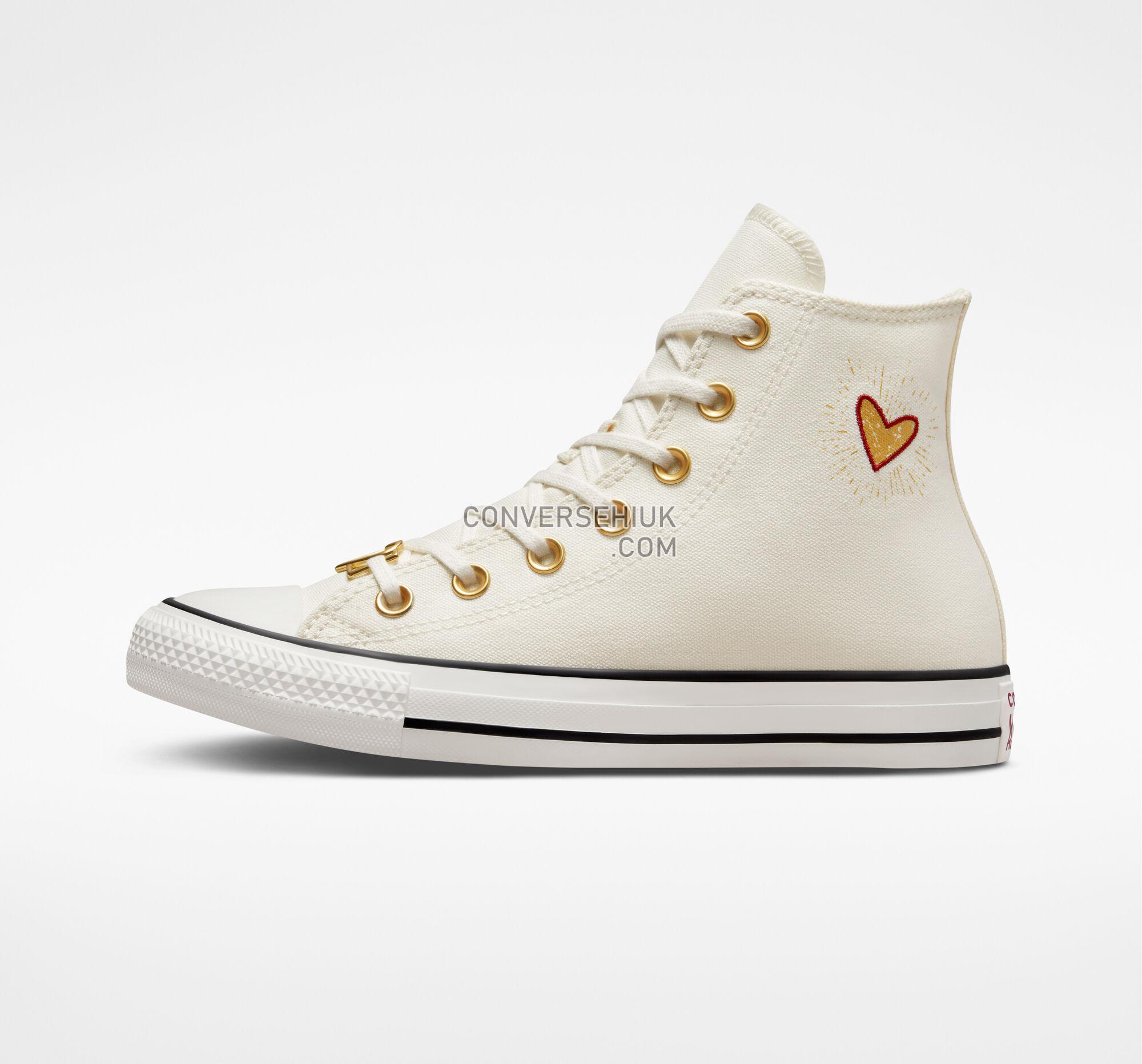 Converse Chuck Taylor All Star Hearts Vintage White/White A05139C Shoes