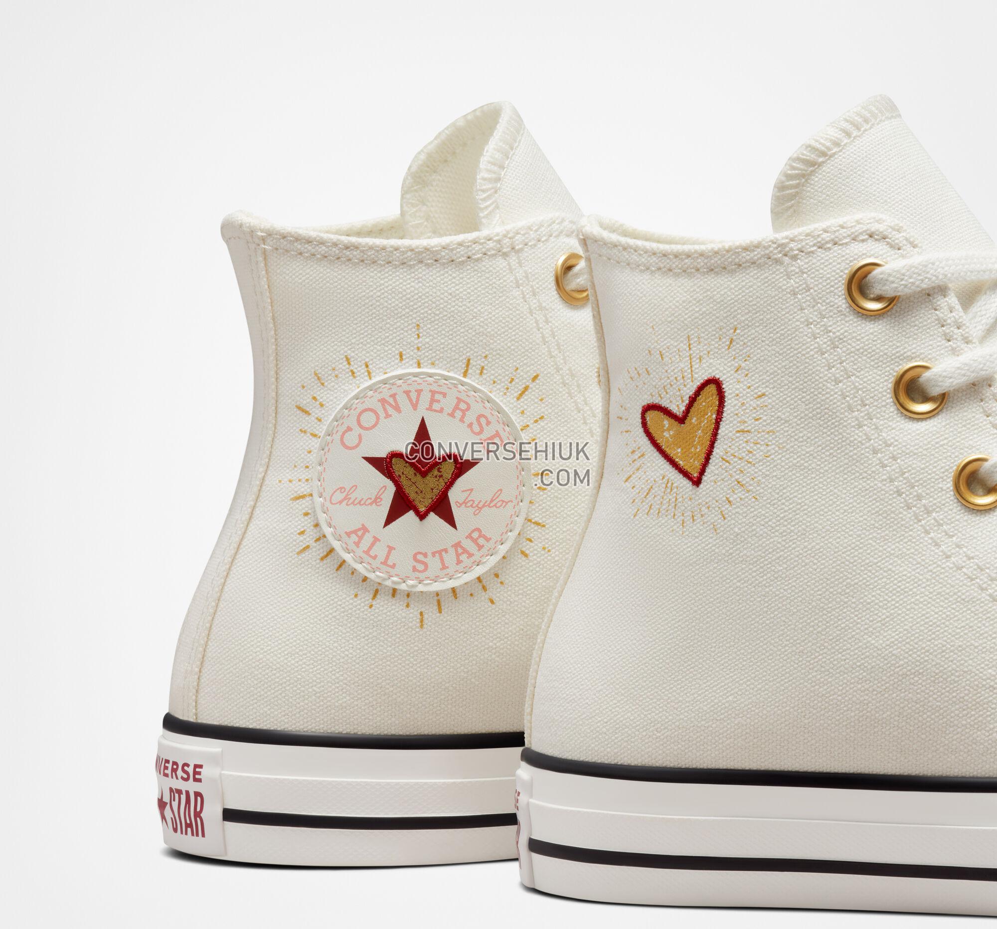 Converse Chuck Taylor All Star Hearts Vintage White/White A05139C Shoes