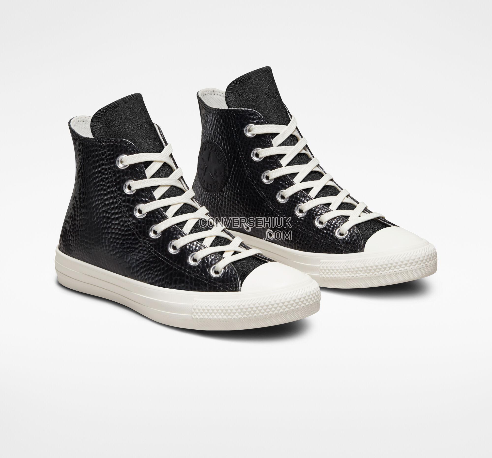 Converse Chuck Taylor All Star Croco Embossed Black/Black/Egret A04264C Shoes