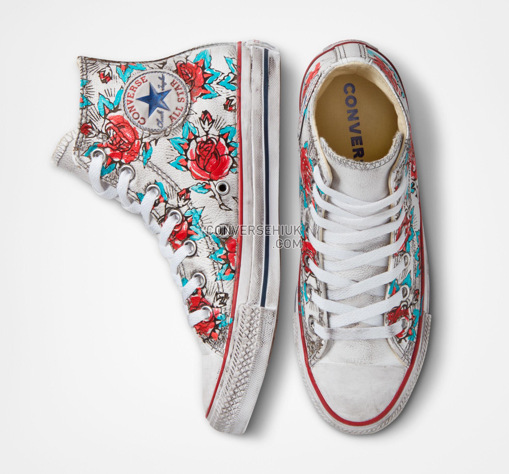 Converse Chuck Taylor All Star Rose Garden Red Flowers A05041C Shoes