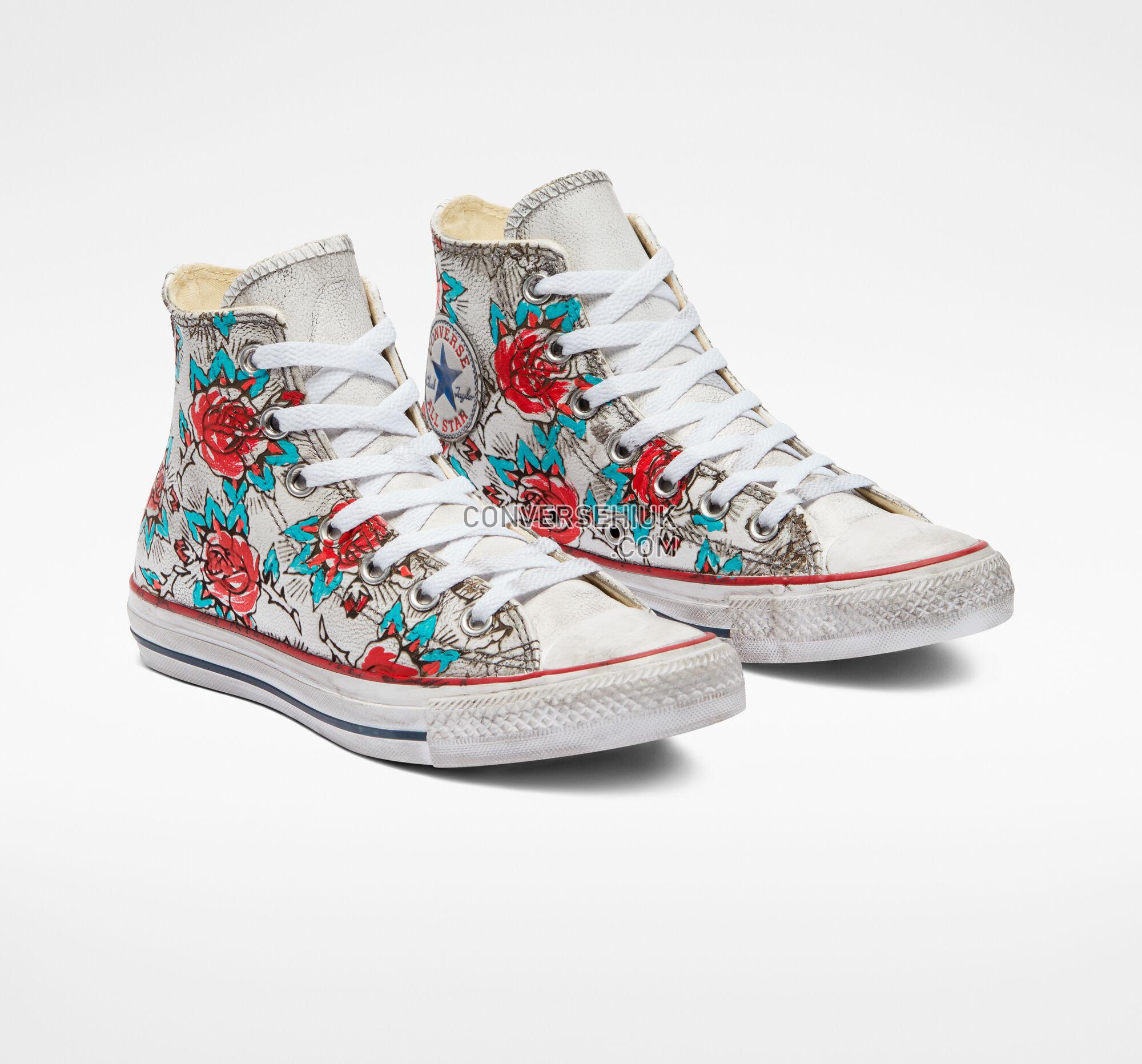 Converse Chuck Taylor All Star Rose Garden Red Flowers A05041C Shoes