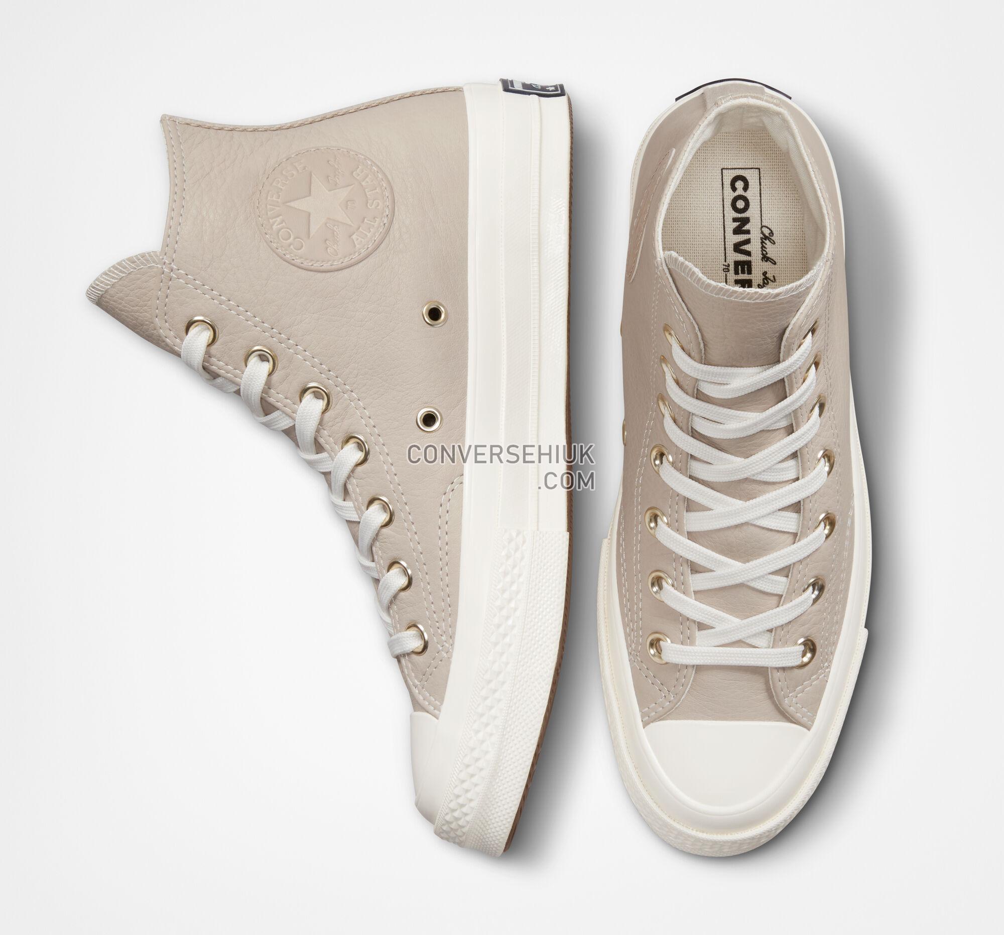 Converse Chuck 70 Earthy Neutrals Papyrus/Egret/Gold A03717C Shoes