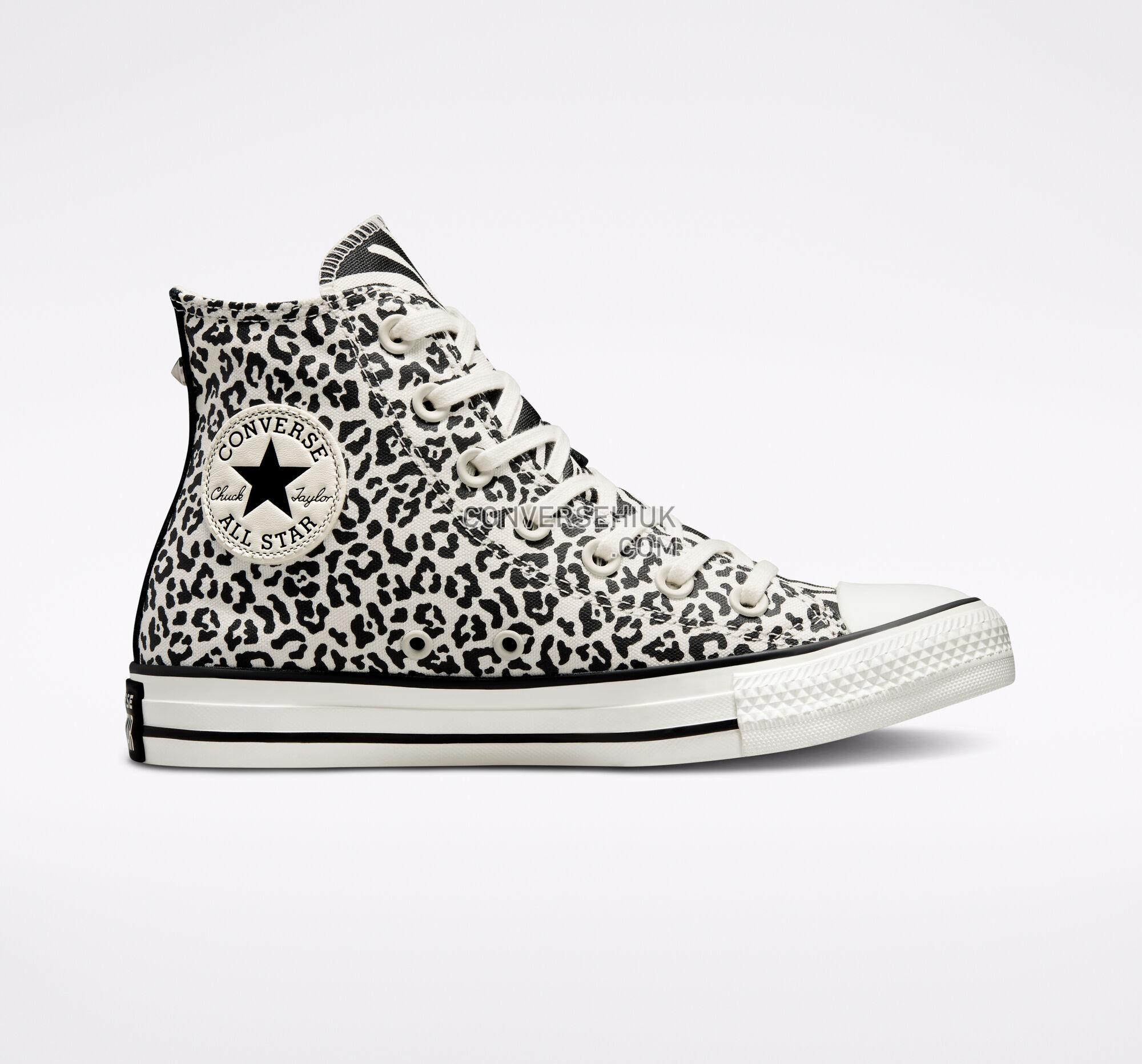 Converse Chuck Taylor All Star Animal Mix Egret/Black/Egret A03730C Shoes