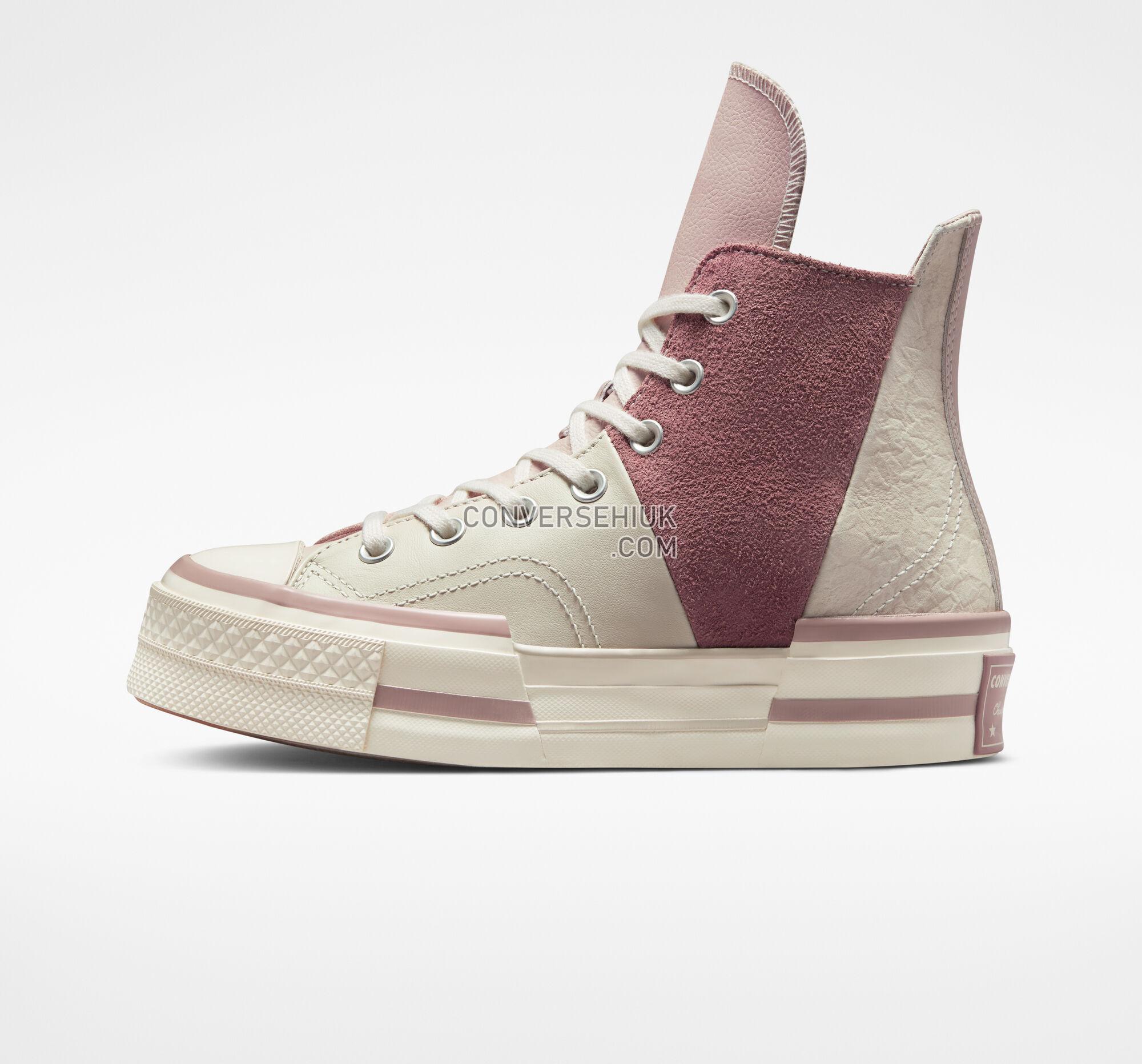 Converse Chuck 70 Plus Mixed Materials Stone Mauve/Desert Sand/Saddle A01346C Shoes