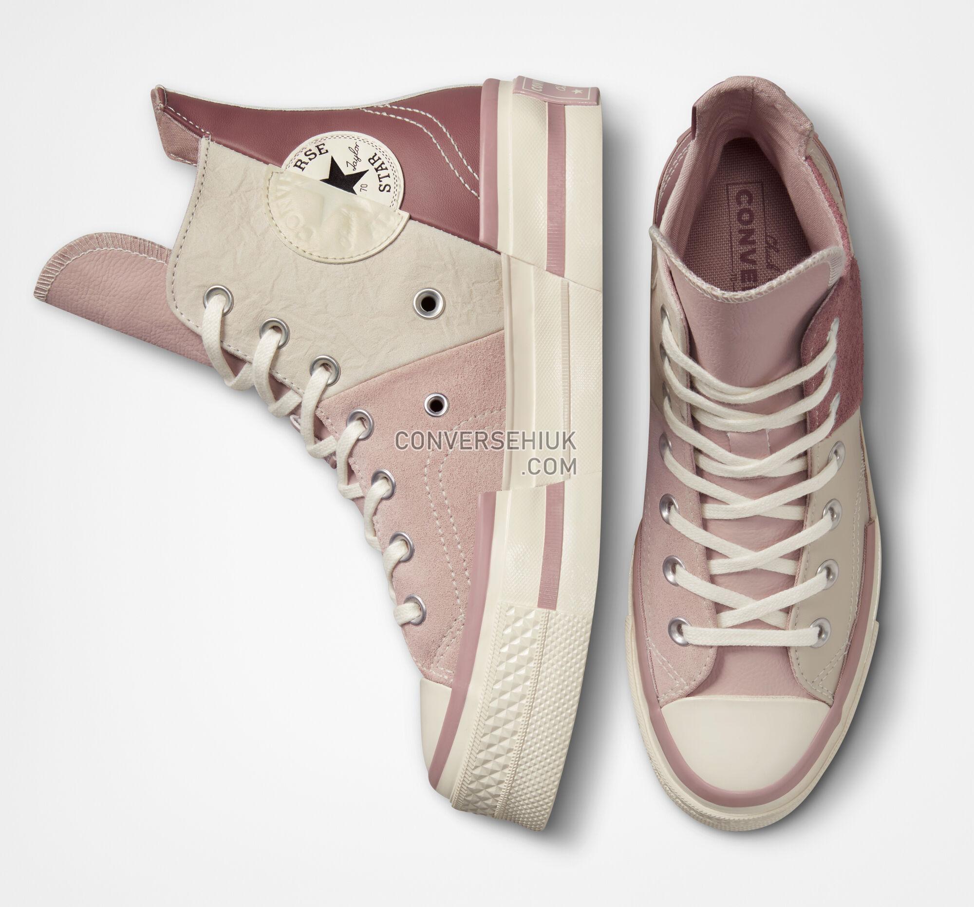 Converse Chuck 70 Plus Mixed Materials Stone Mauve/Desert Sand/Saddle A01346C Shoes