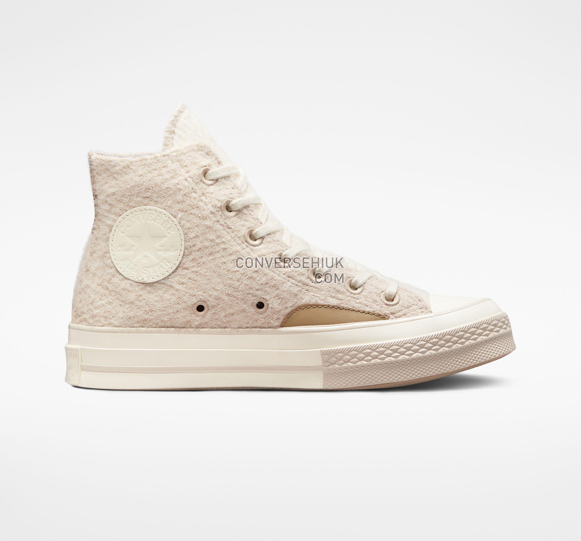 Converse Chuck 70 Cozy Knit Desert Sand/Nomad Khaki/Egret A01338C Shoes