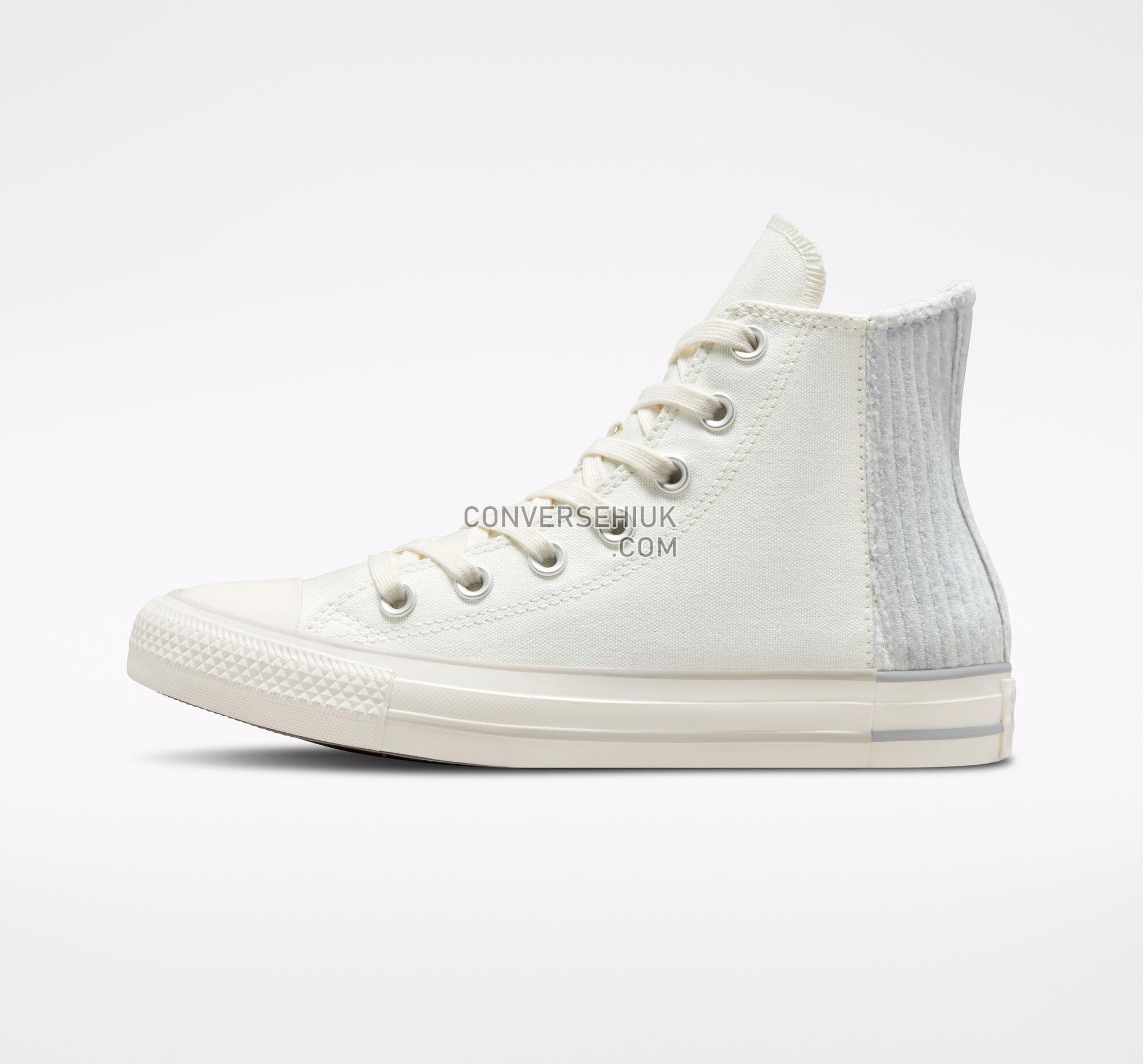 Converse Chuck Taylor All Star Velour Egret/Gravel/Egret A01342C Shoes