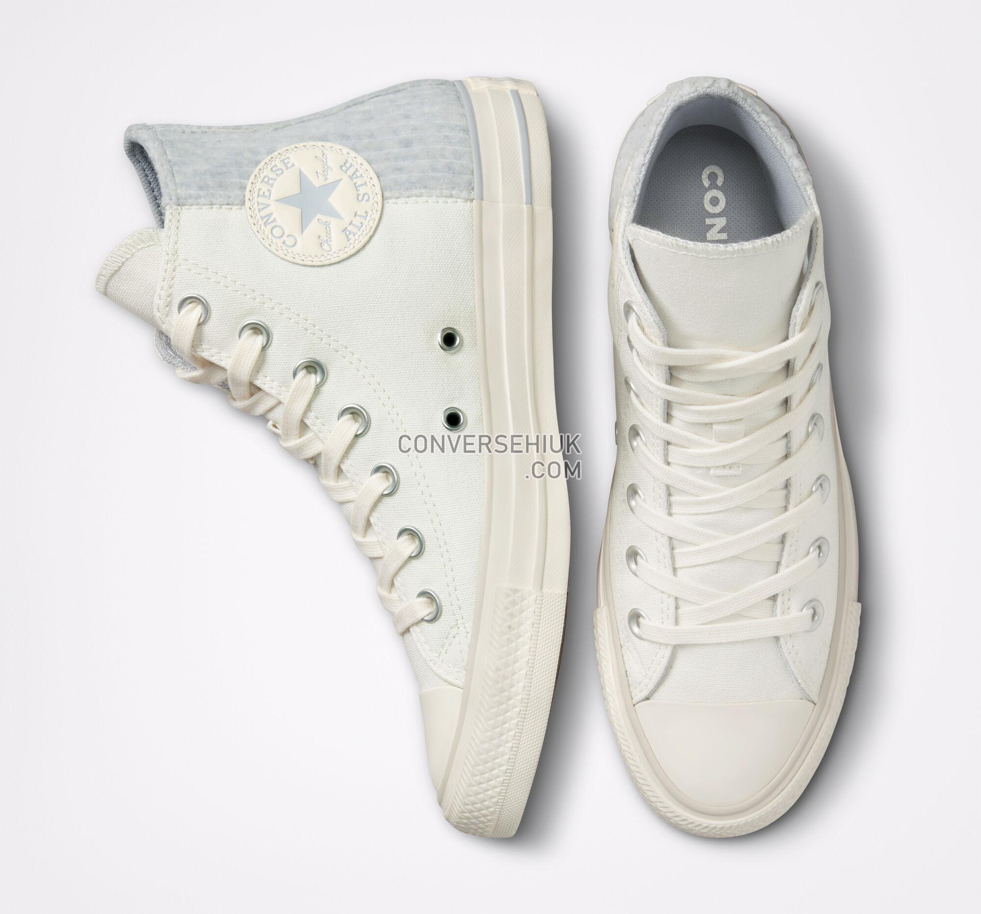 Converse Chuck Taylor All Star Velour Egret/Gravel/Egret A01342C Shoes