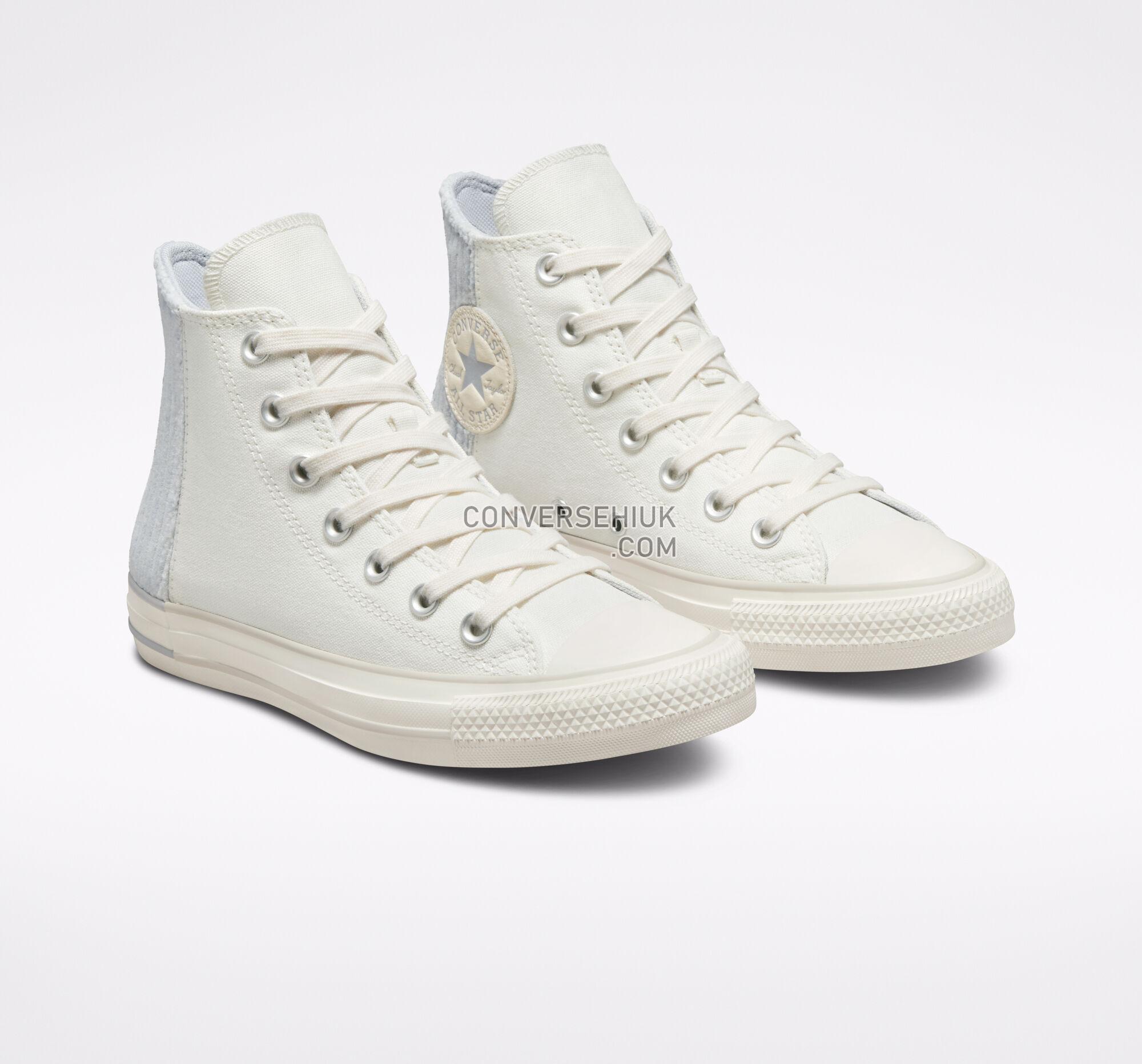 Converse Chuck Taylor All Star Velour Egret/Gravel/Egret A01342C Shoes