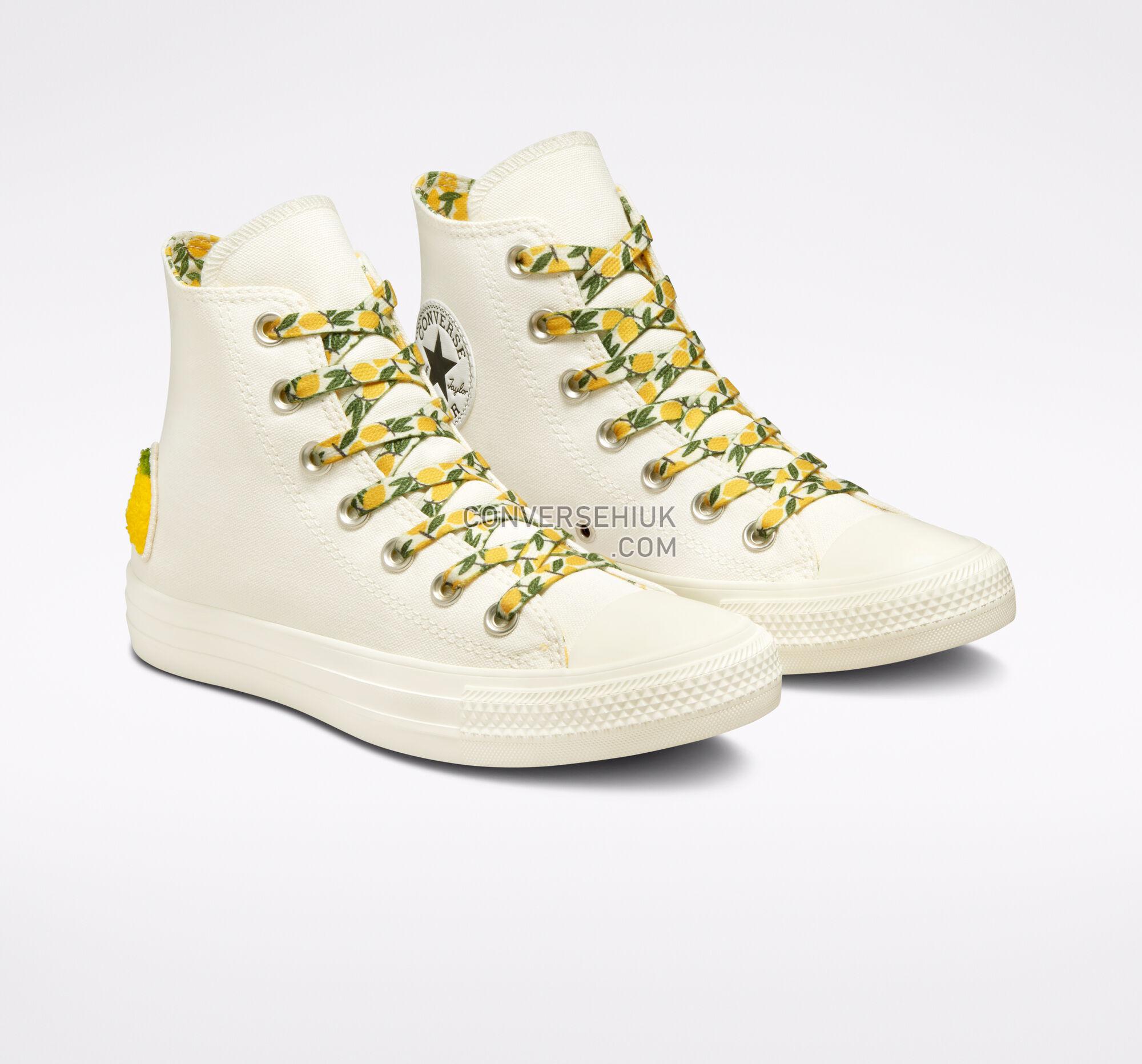 Converse Chuck Taylor All Star Lemons Egret/Amarillo/Treeline A03177C Shoes