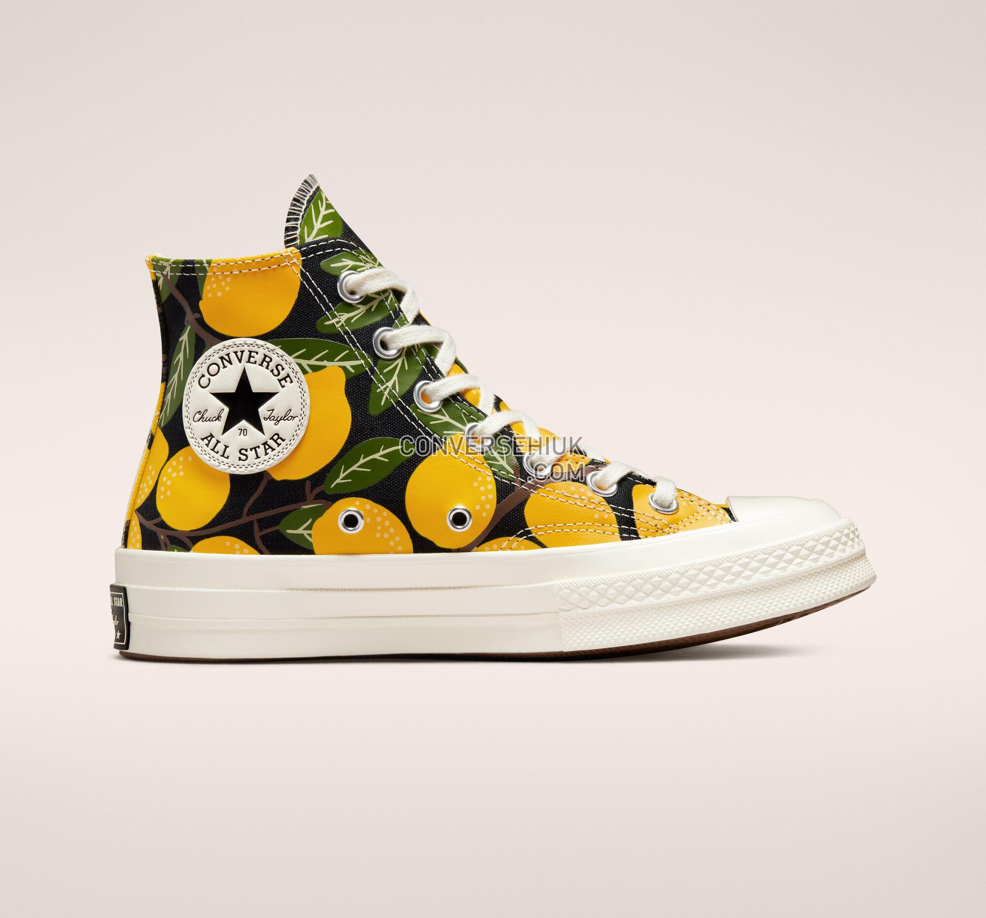 Converse Chuck 70 Lemons Black/Amarillo/Treeline A03178C Shoes