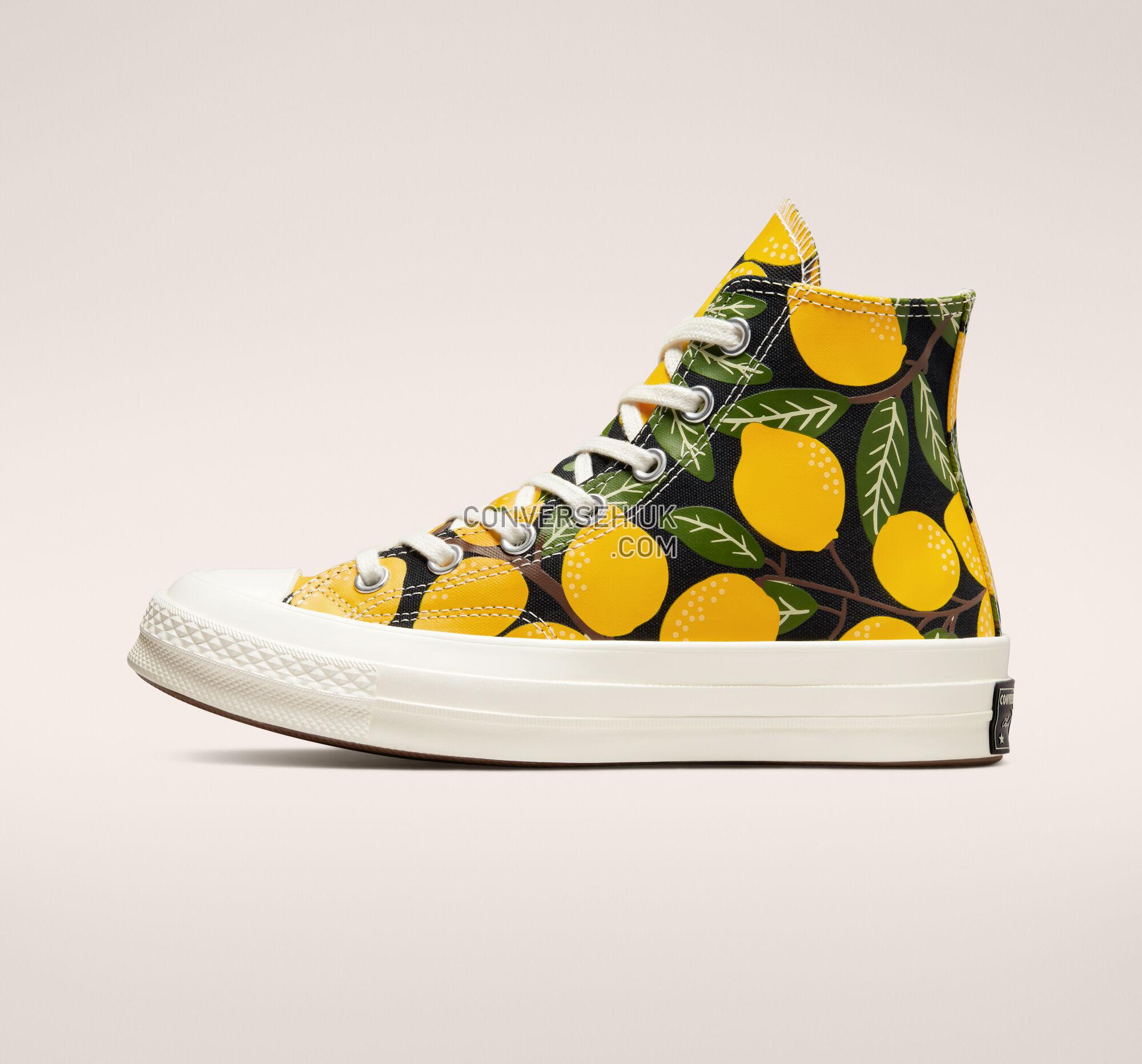 Converse Chuck 70 Lemons Black/Amarillo/Treeline A03178C Shoes