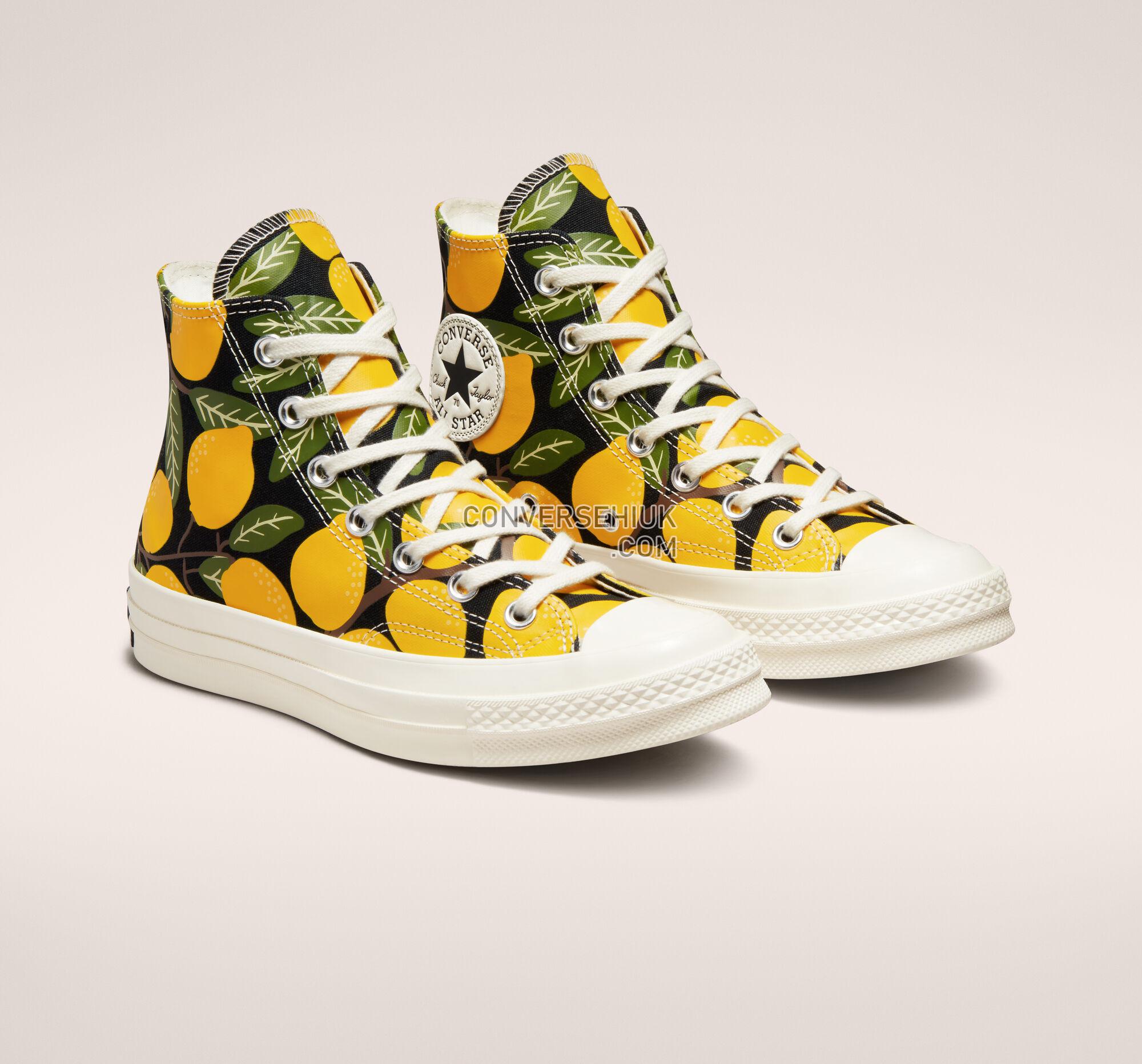 Converse Chuck 70 Lemons Black/Amarillo/Treeline A03178C Shoes