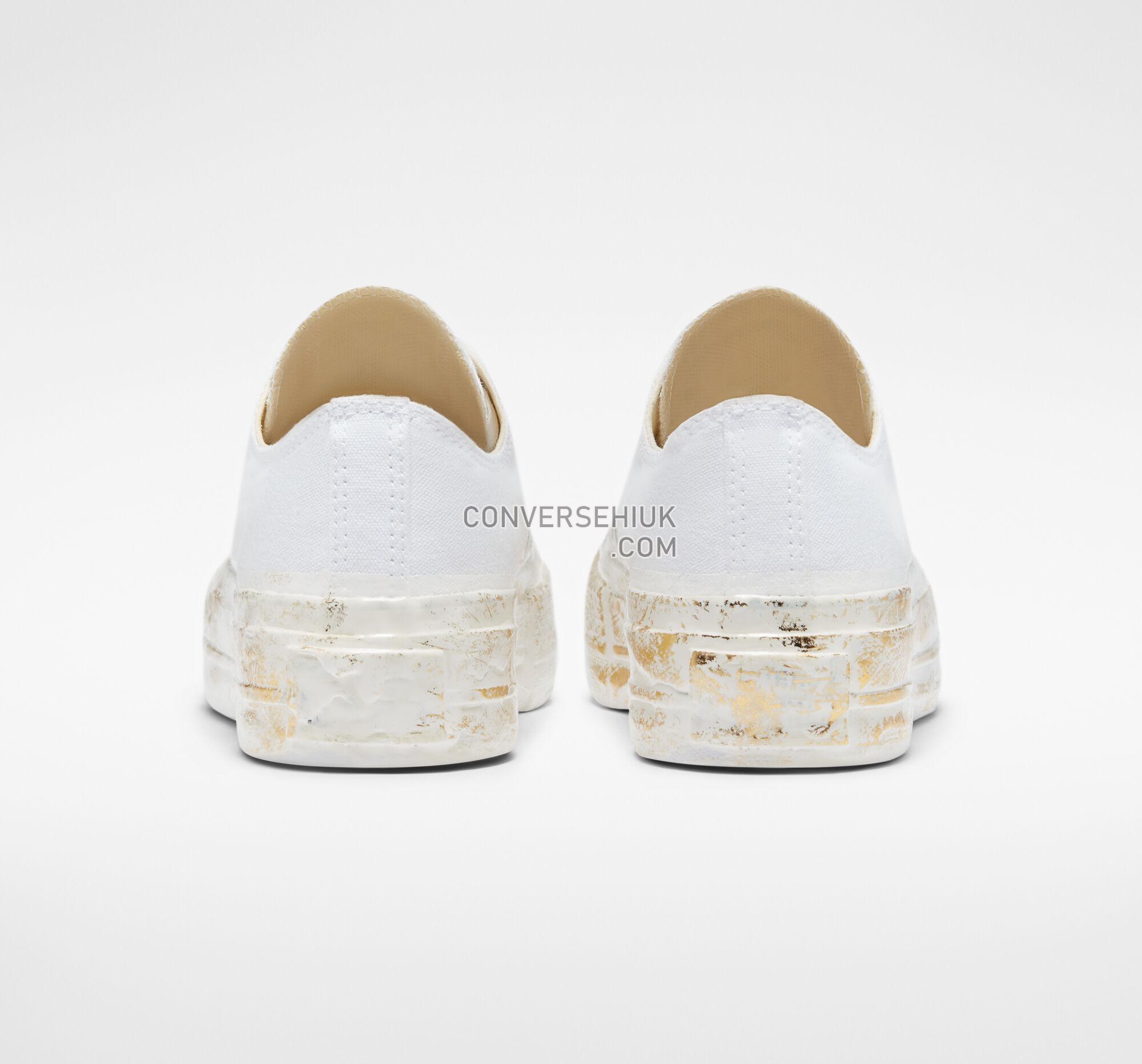 Converse Chuck Taylor All Star Lift Platform Gold Iridescent Gold Iridescent A03338C Shoes