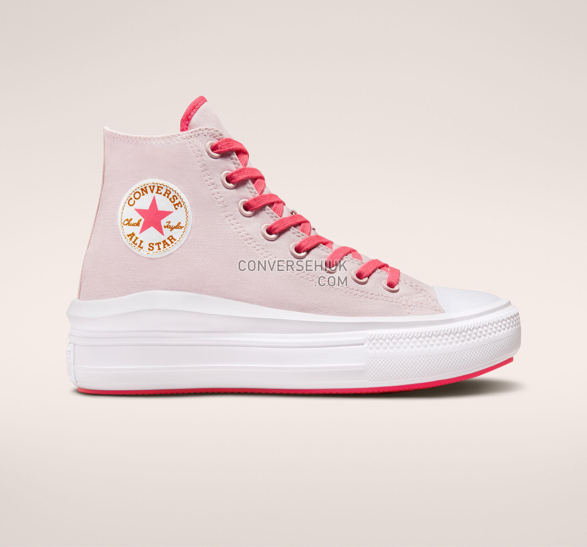 Converse Chuck Taylor All Star Move Platform Color Pop Barely Rose/Strawberry Jam A00865C Shoes