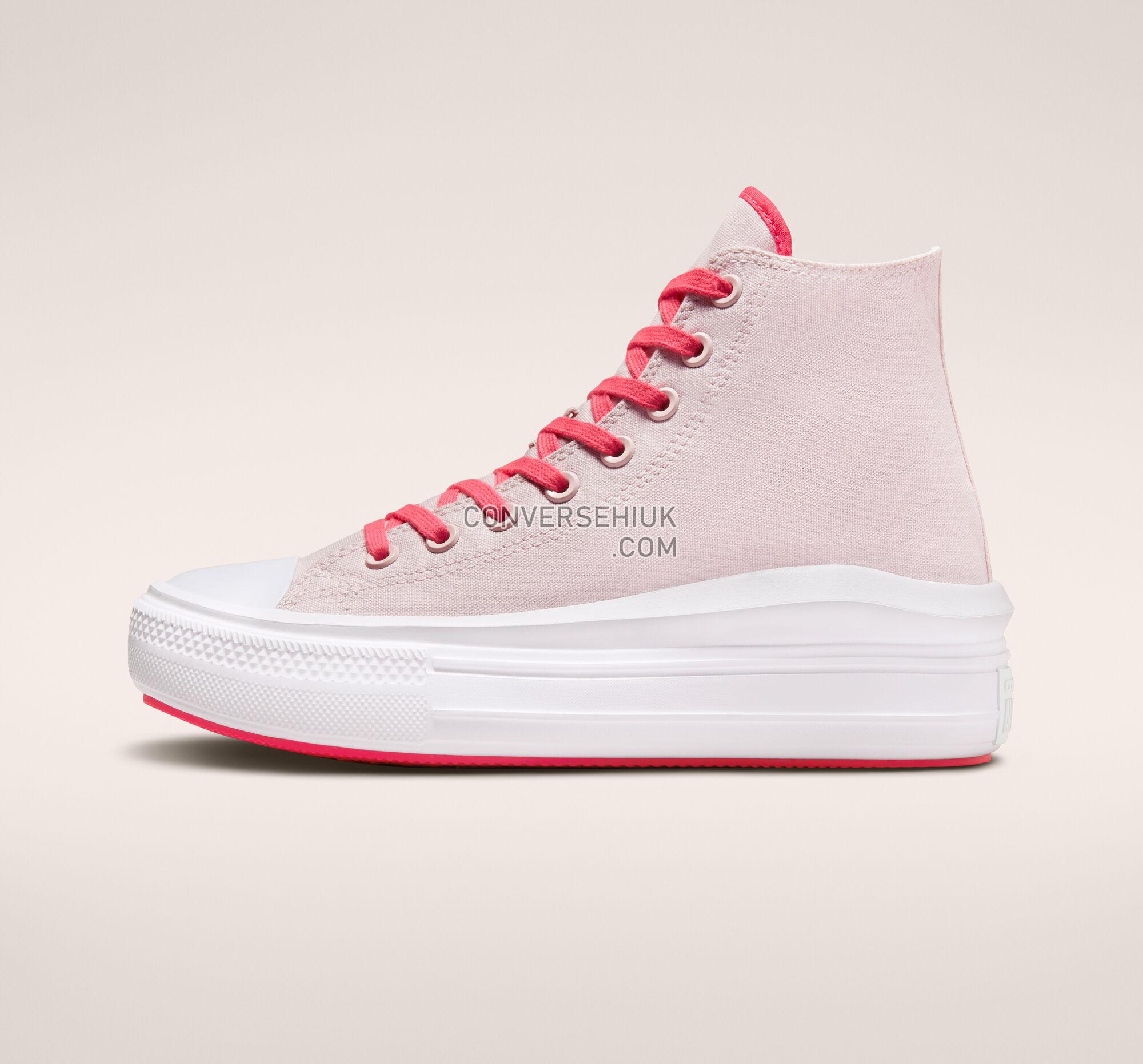 Converse Chuck Taylor All Star Move Platform Color Pop Barely Rose/Strawberry Jam A00865C Shoes