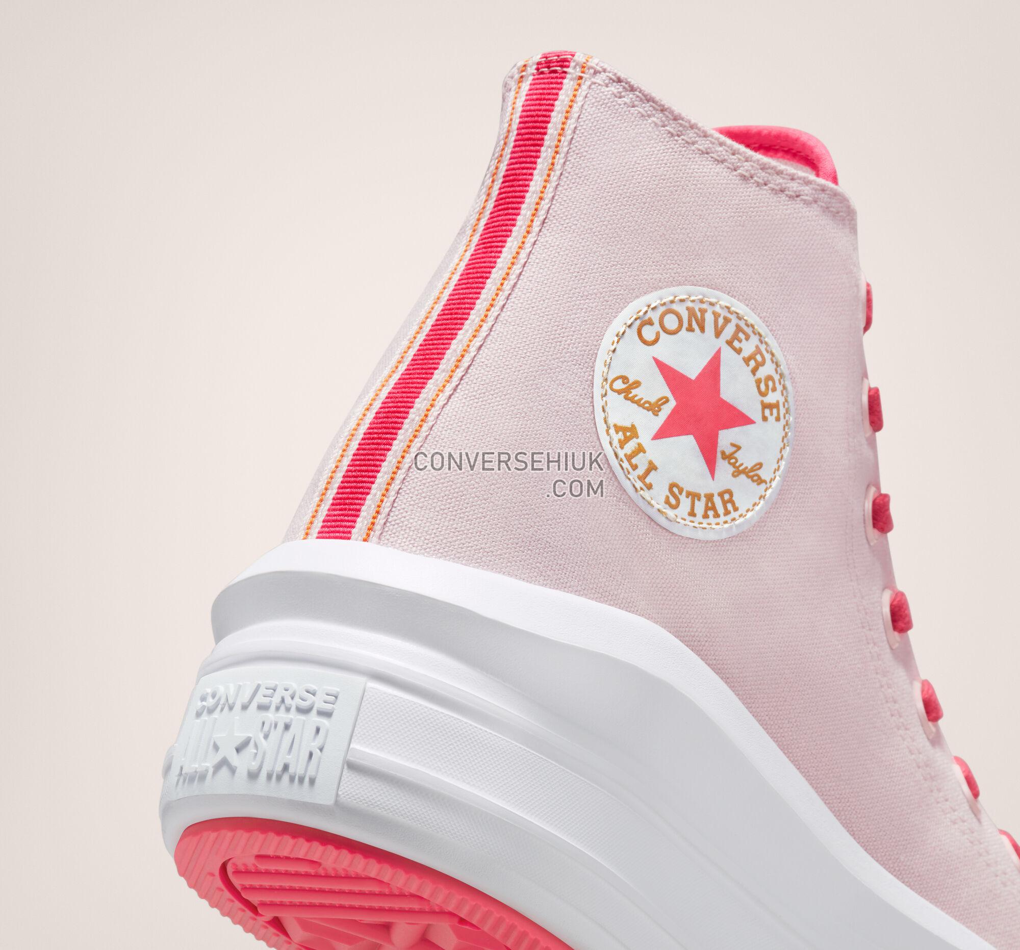 Converse Chuck Taylor All Star Move Platform Color Pop Barely Rose/Strawberry Jam A00865C Shoes