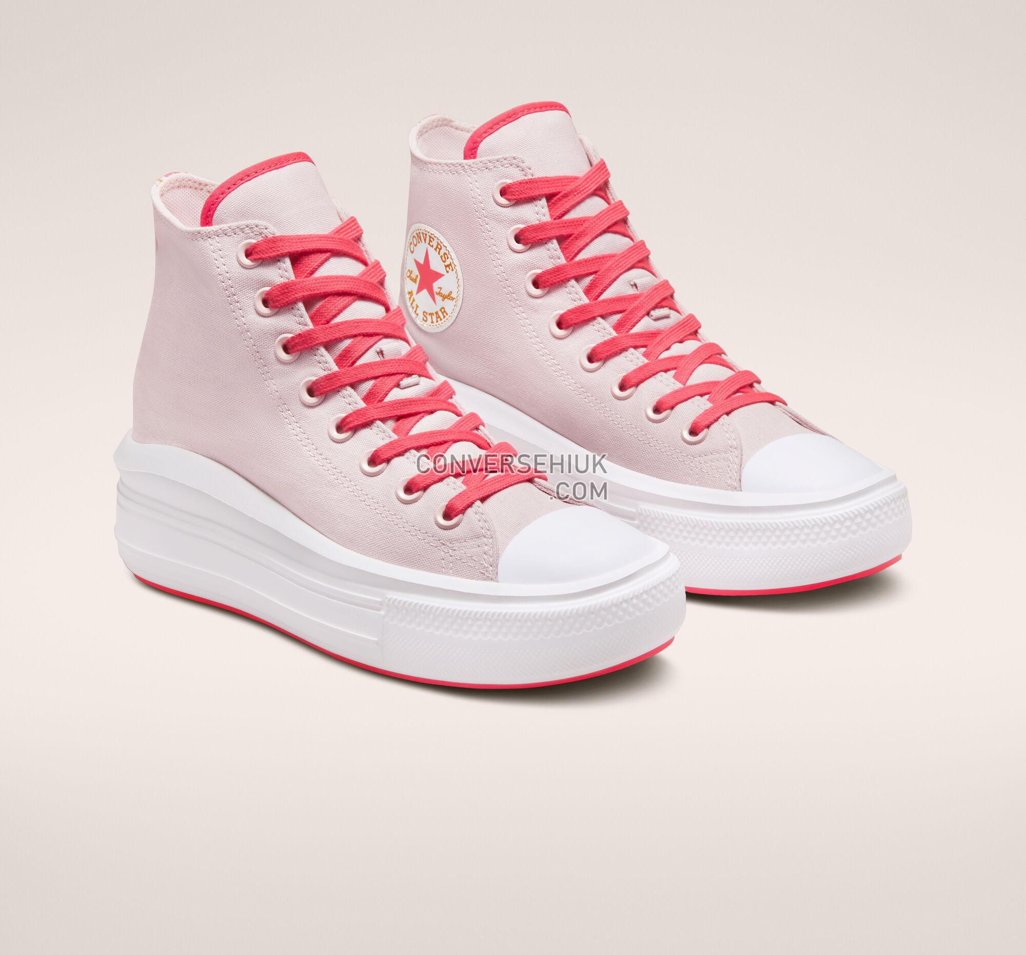 Converse Chuck Taylor All Star Move Platform Color Pop Barely Rose/Strawberry Jam A00865C Shoes