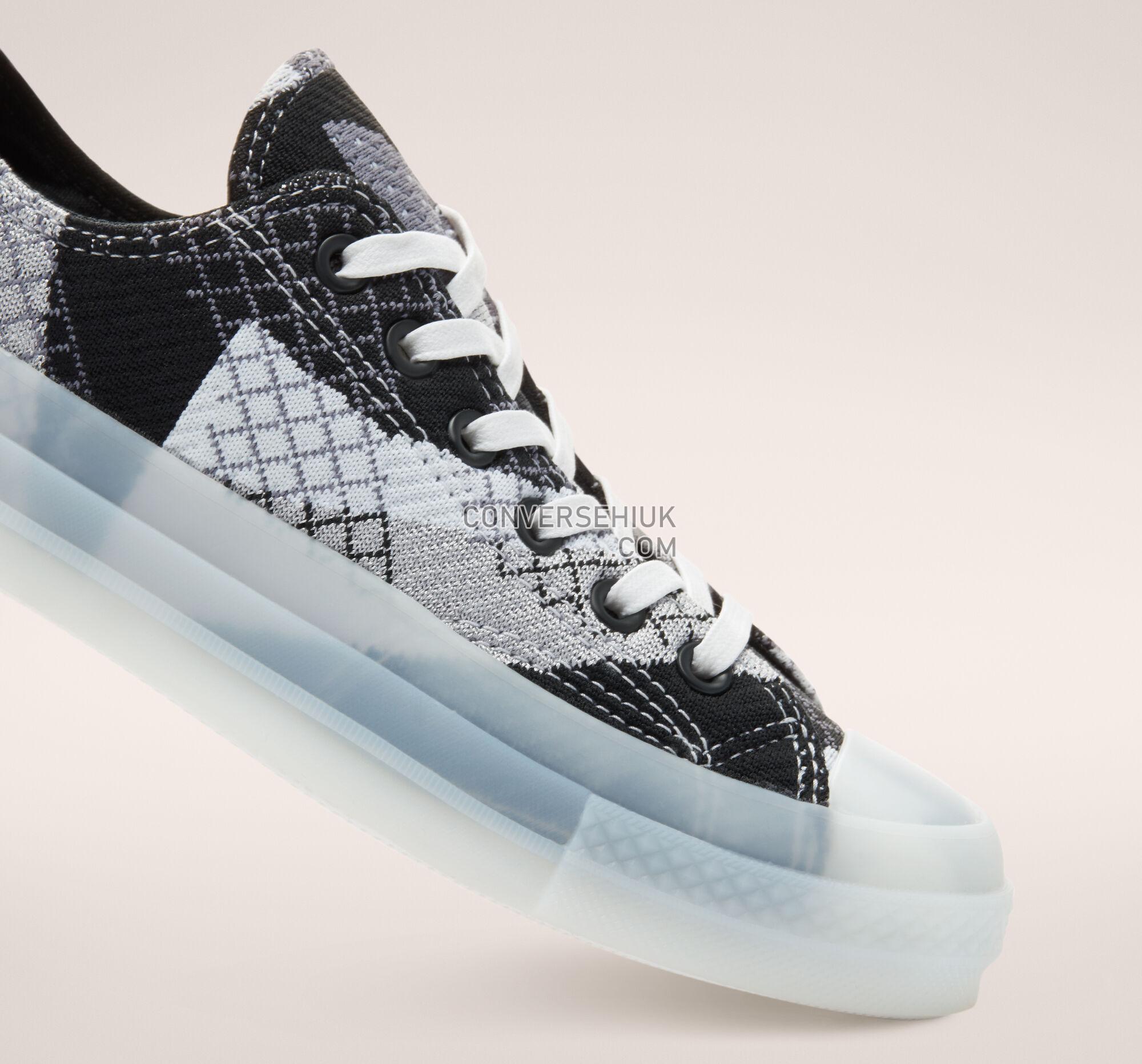 Converse Chuck 70 Knit Mashup Black/White/Gravel 570274C Shoes