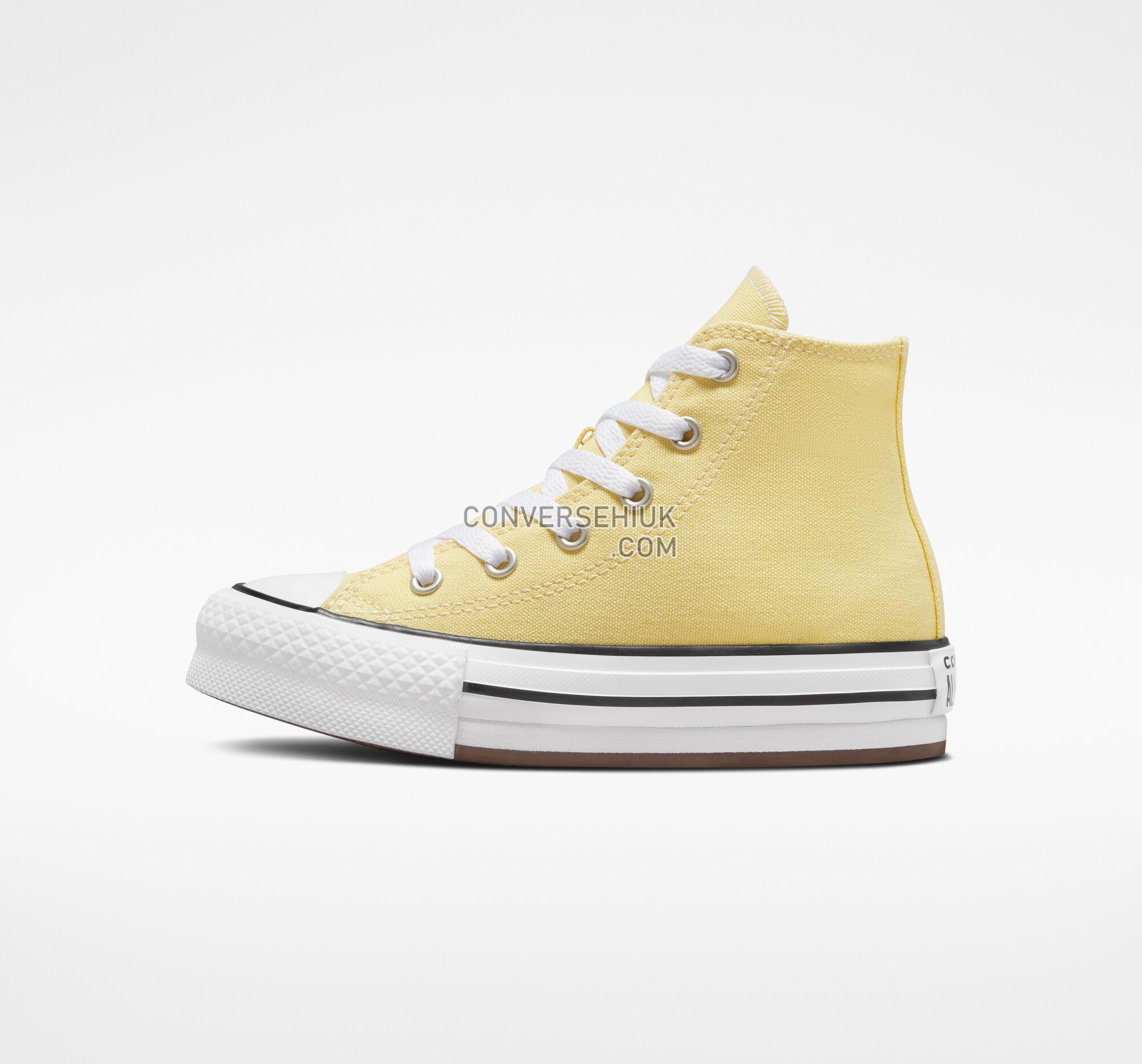 Converse Chuck Taylor All Star Lift Platform Soft Sunshine/White/Black A02490C Shoes