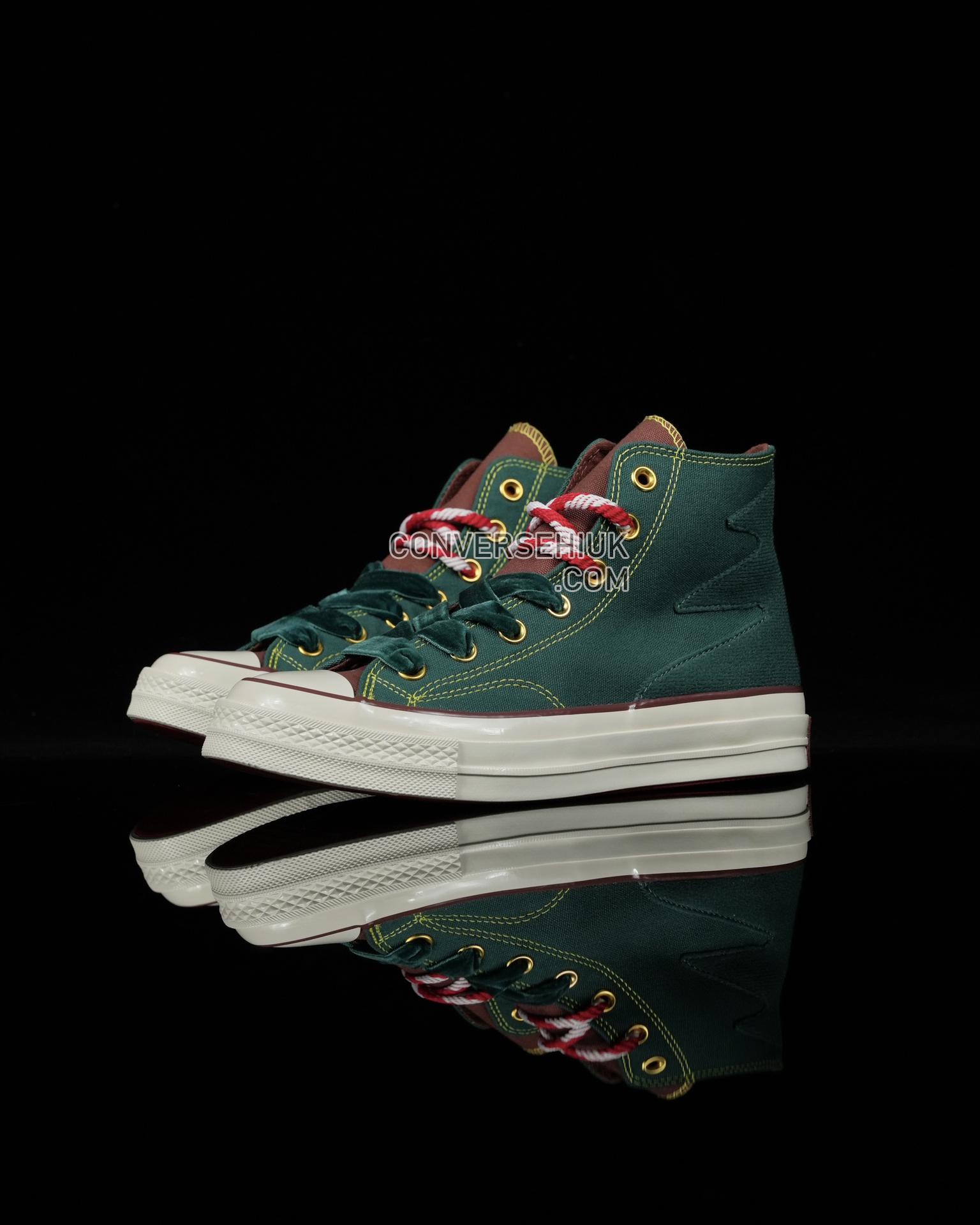 Converse Chuck 70 High Christmas Pack - Gingerbread Man Dragon Scale/Red/Red Oak A07978C Shoes