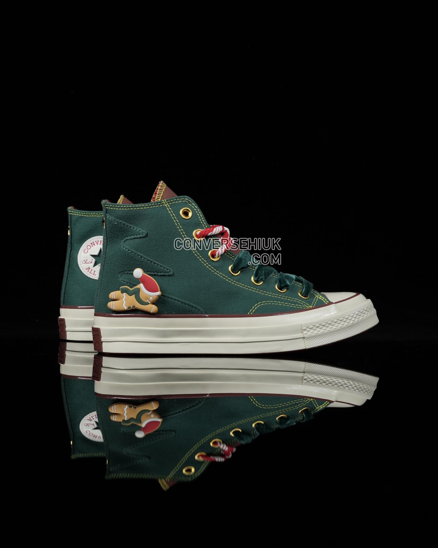 Converse Chuck 70 High Christmas Pack - Gingerbread Man Dragon Scale/Red/Red Oak A07978C Shoes