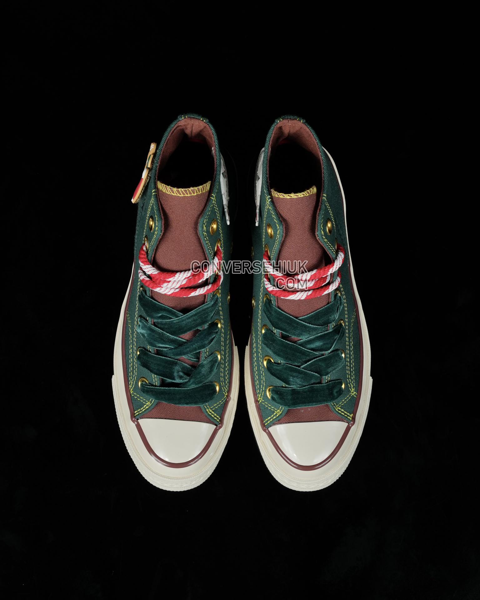 Converse Chuck 70 High Christmas Pack - Gingerbread Man Dragon Scale/Red/Red Oak A07978C Shoes