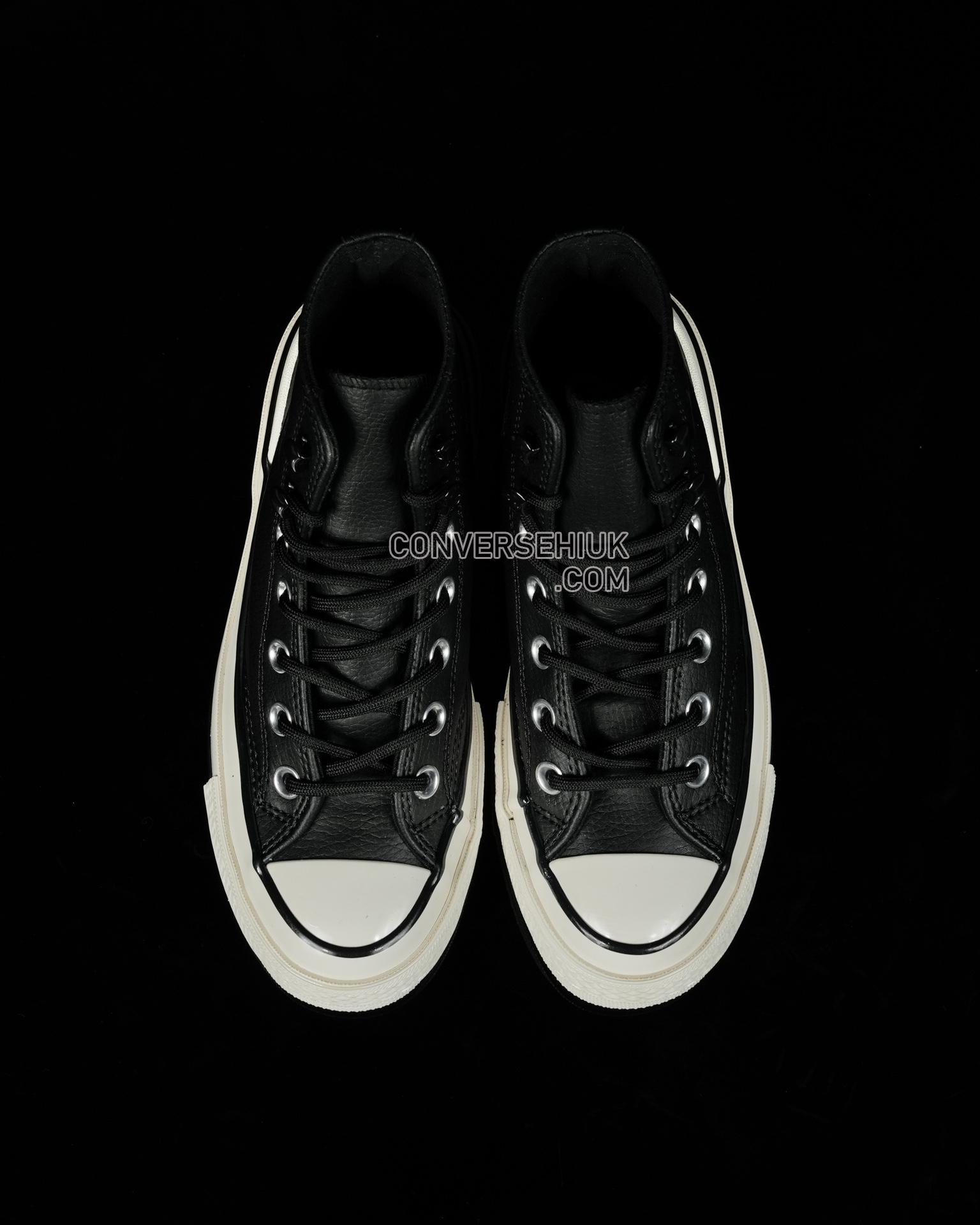 Converse Chuck 70 HI Leather Black/Egret/Black A05695C Shoes