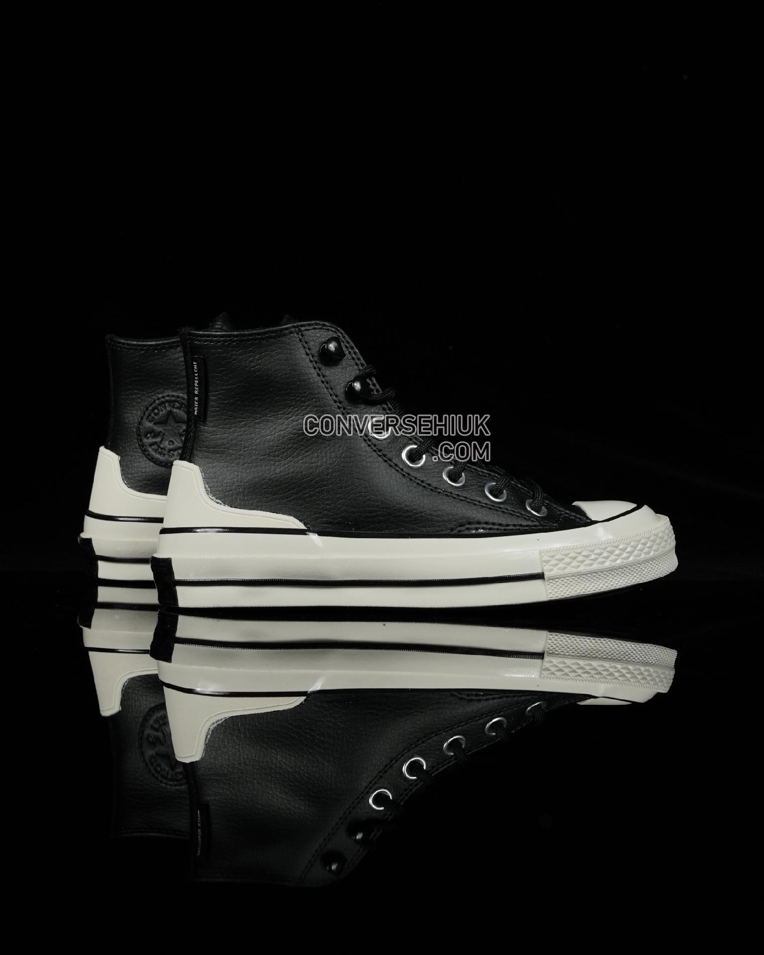 Converse Chuck 70 HI Leather Black/Egret/Black A05695C Shoes