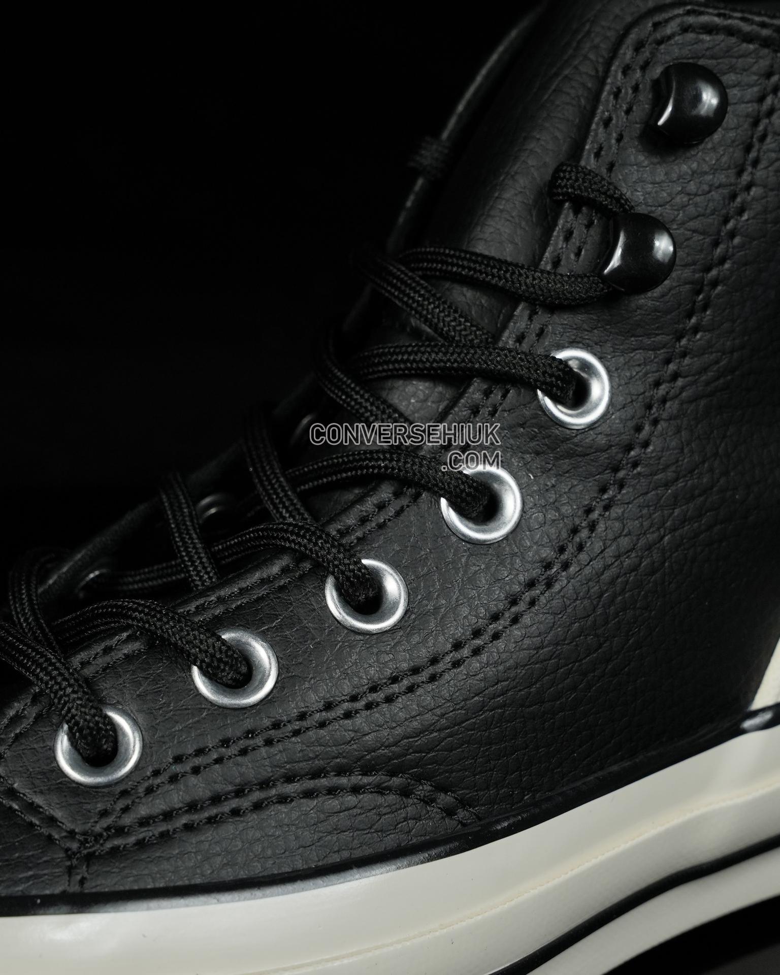 Converse Chuck 70 HI Leather Black/Egret/Black A05695C Shoes