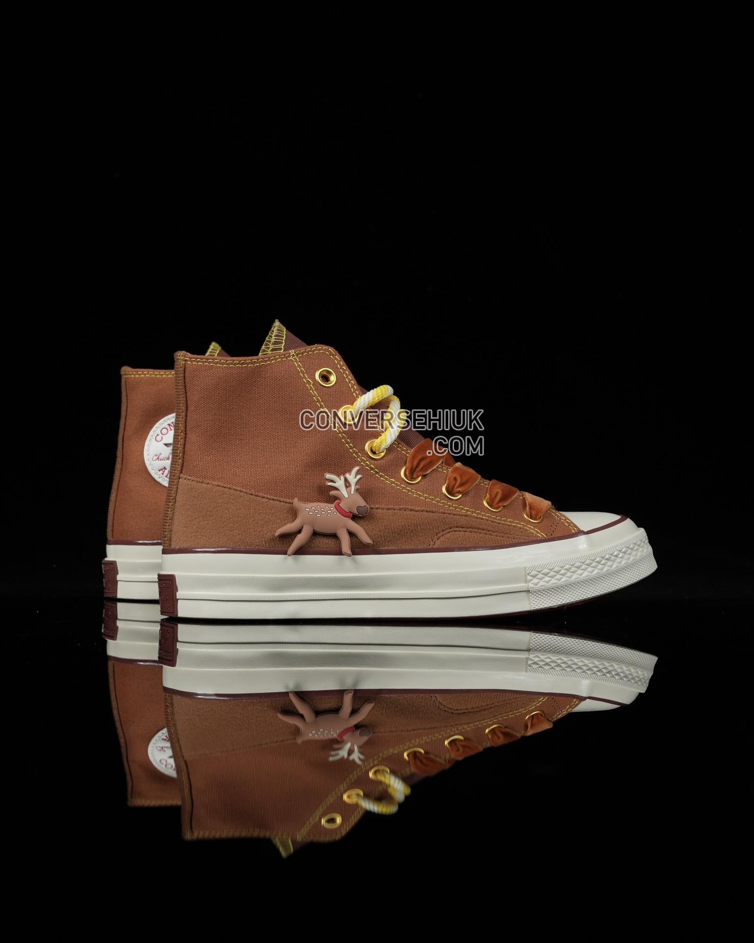 Converse Chuck 70 High Christmas Pack - Reindeer Tawny Owl/Red Oak/Red A07979C Shoes