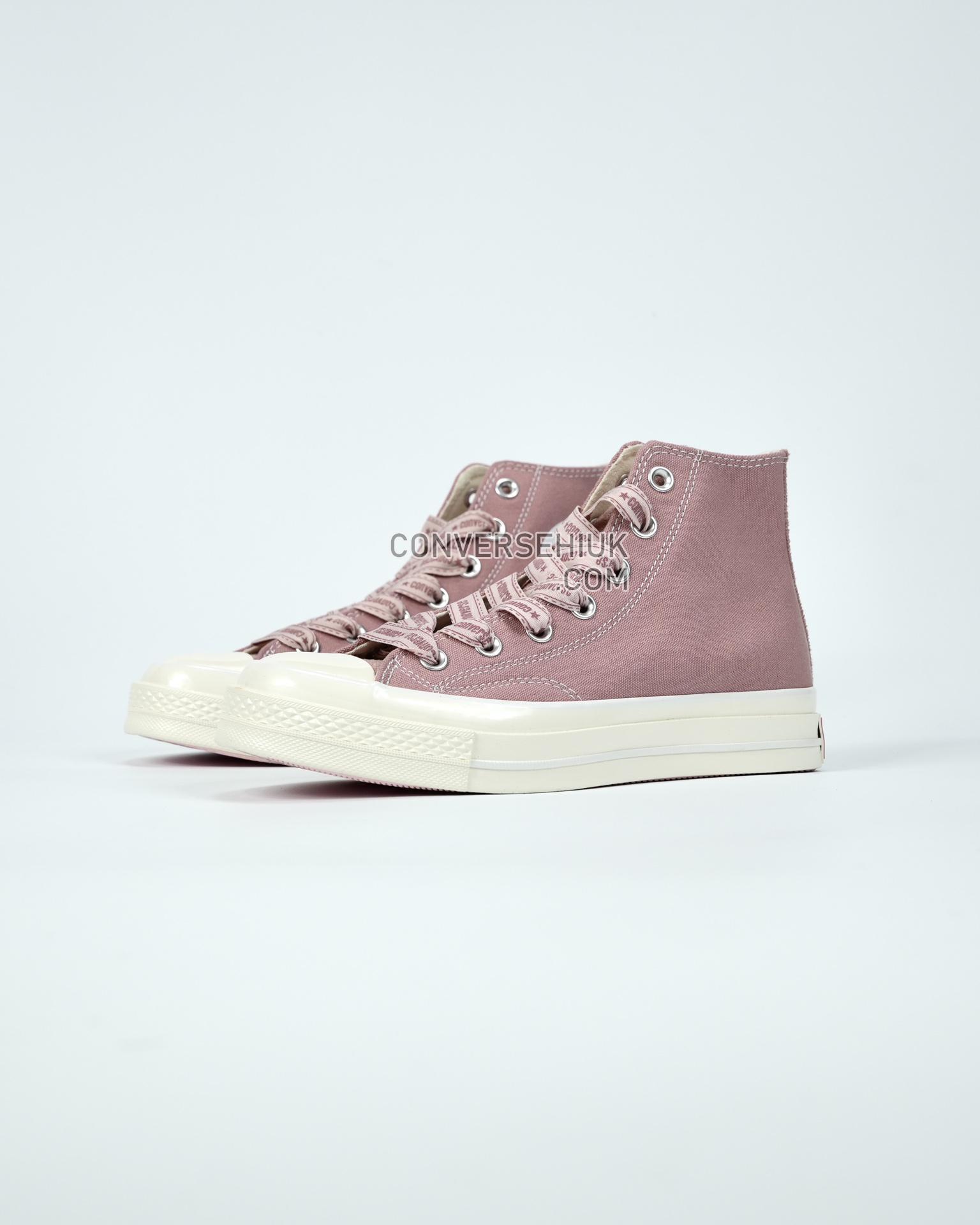 Converse Chuck 70 Ribbon Laces High Top Night Flamingo/Pink Sage/Ivory A07977C Shoes