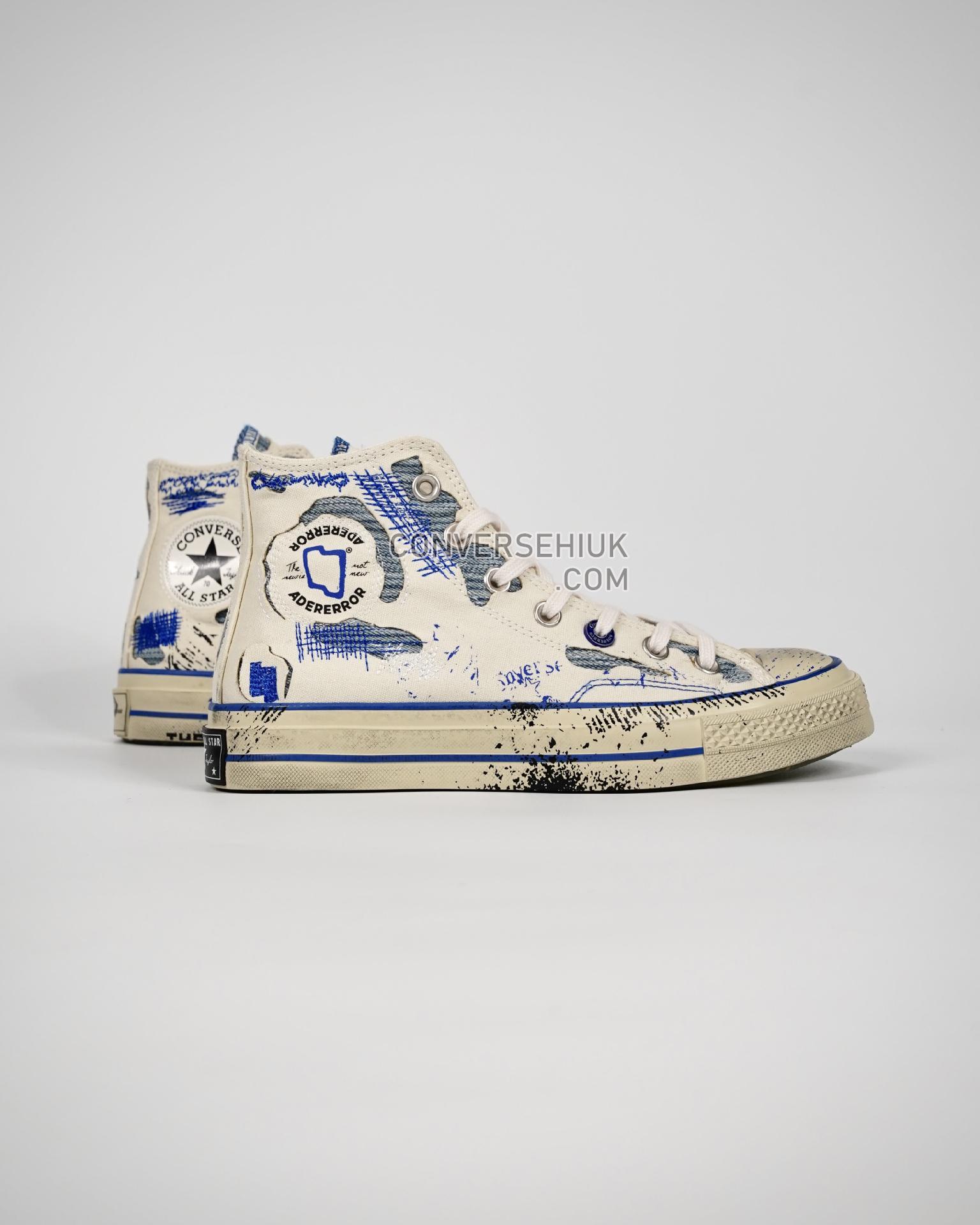 ADER ERROR x Converse Chuck 70 Hi Create Next White/Blue-Imperial Blue A05351C Shoes