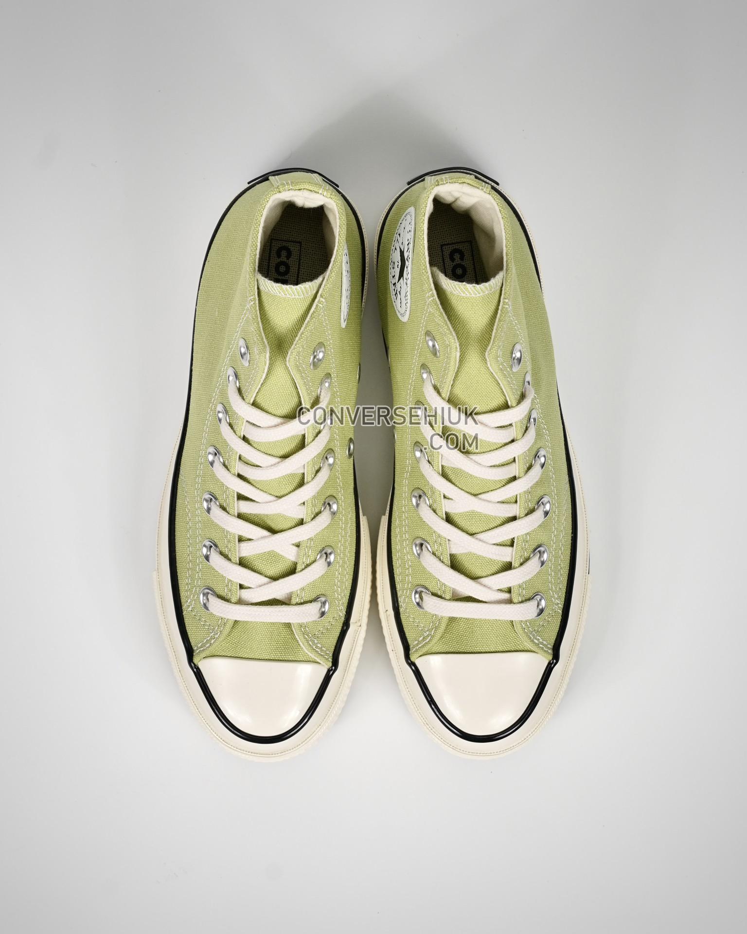 Converse Chuck 70 Vintage Canvas High Vitality Green/Egret/Black A04585C Shoes