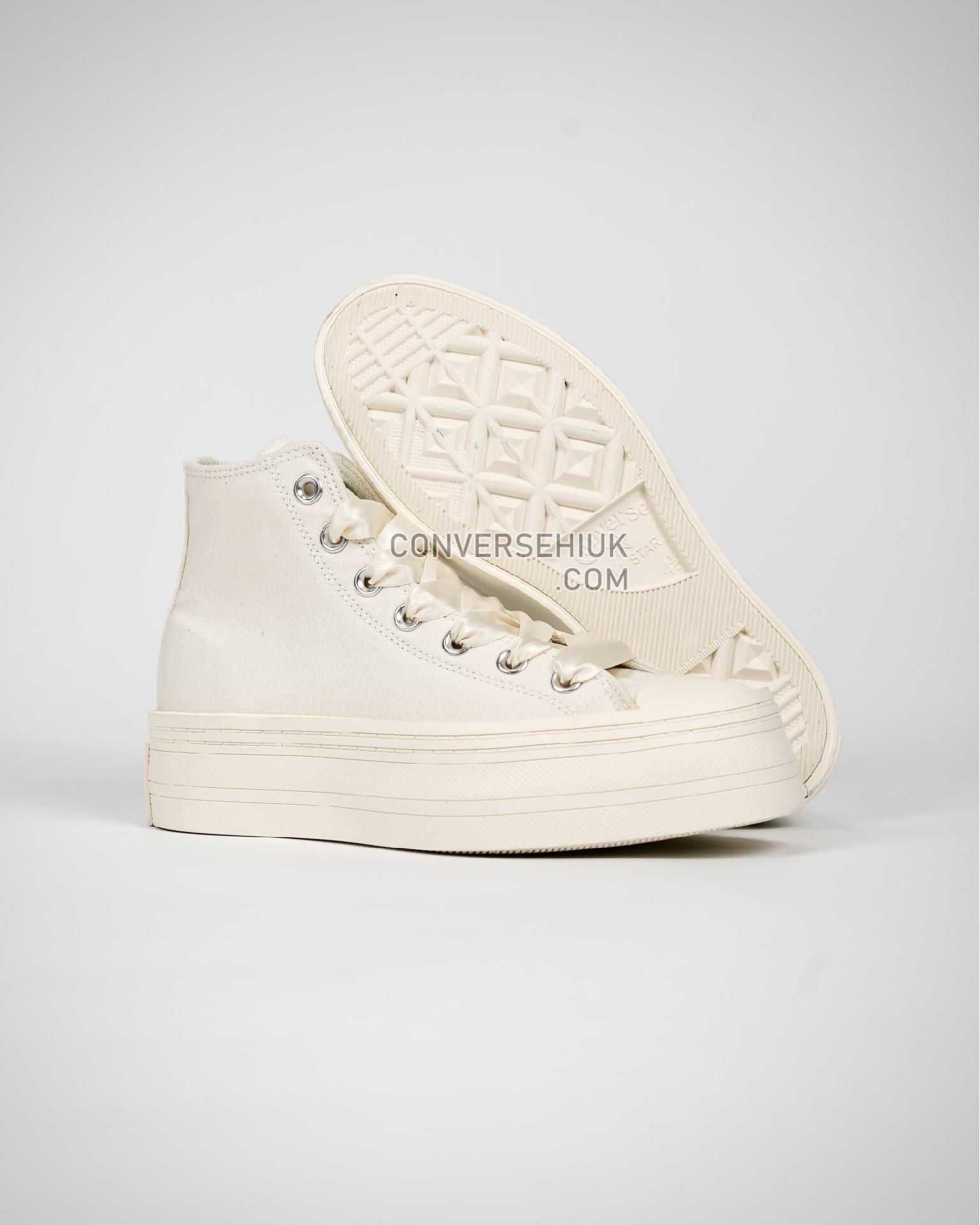 Converse Chuck Taylor All Star Modern Lift Platform Canvas Egret/Egret/Egret A06140C Shoes